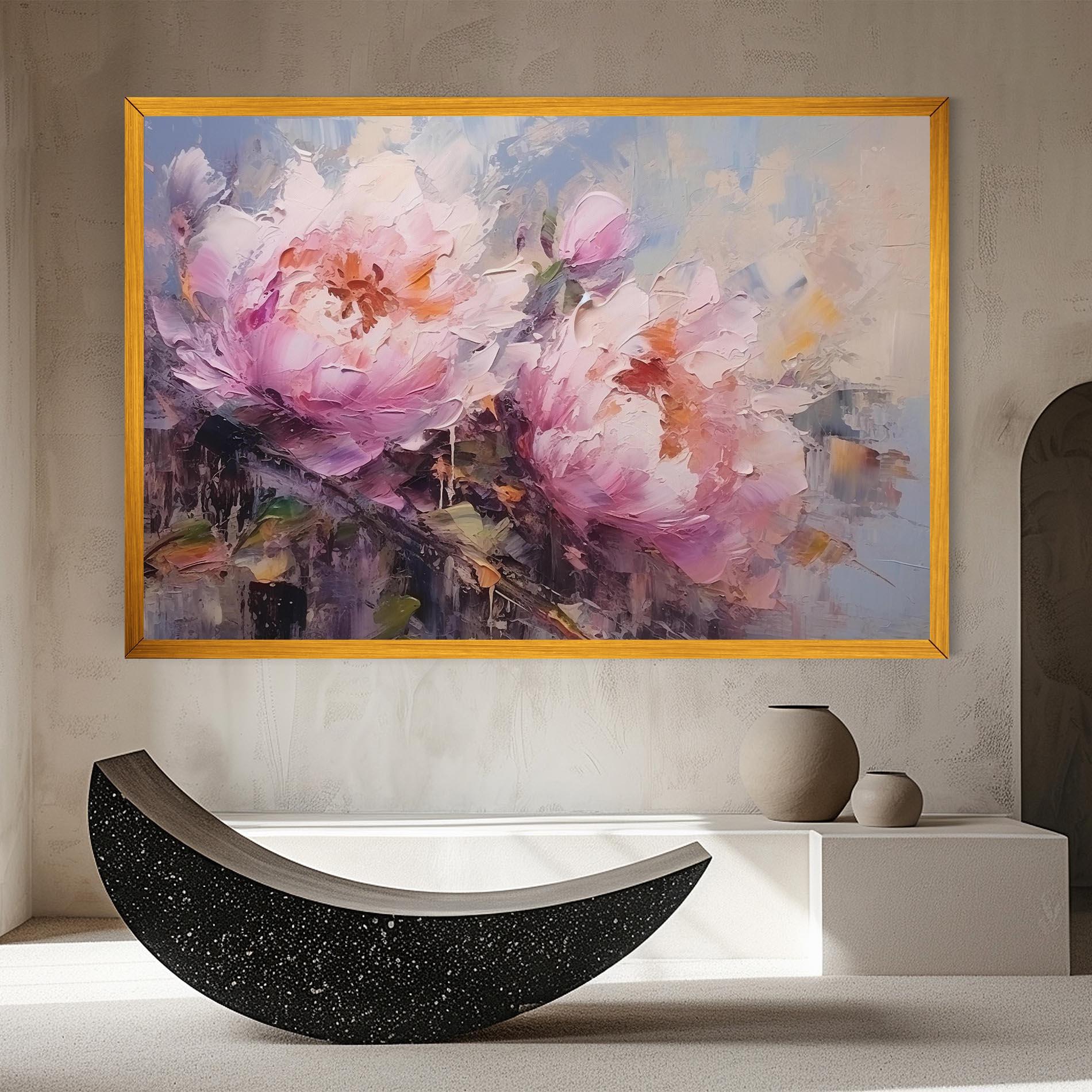 Tablou Canvas Peony Art mockup 8