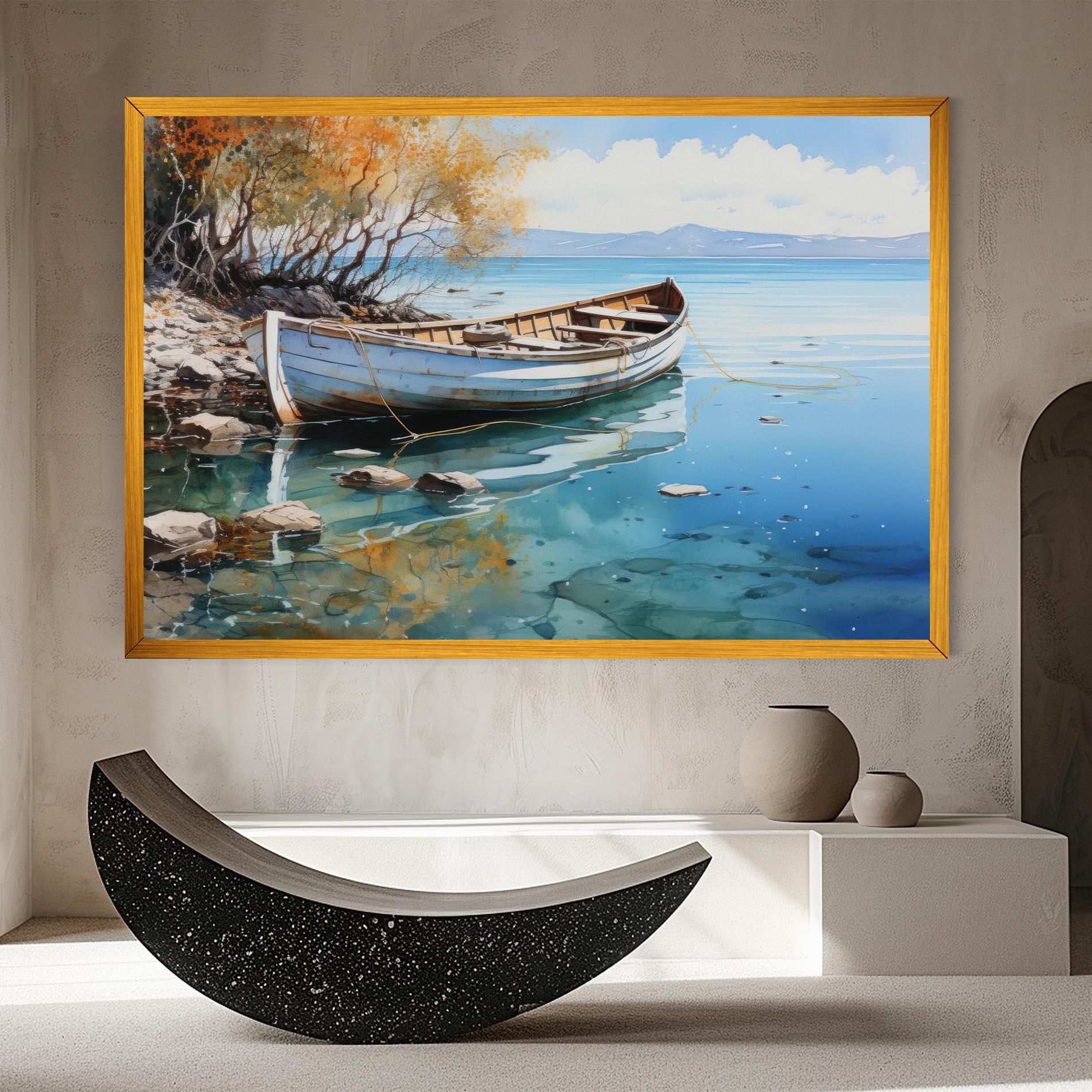 Tablou Canvas Sailing Boat mockup 8