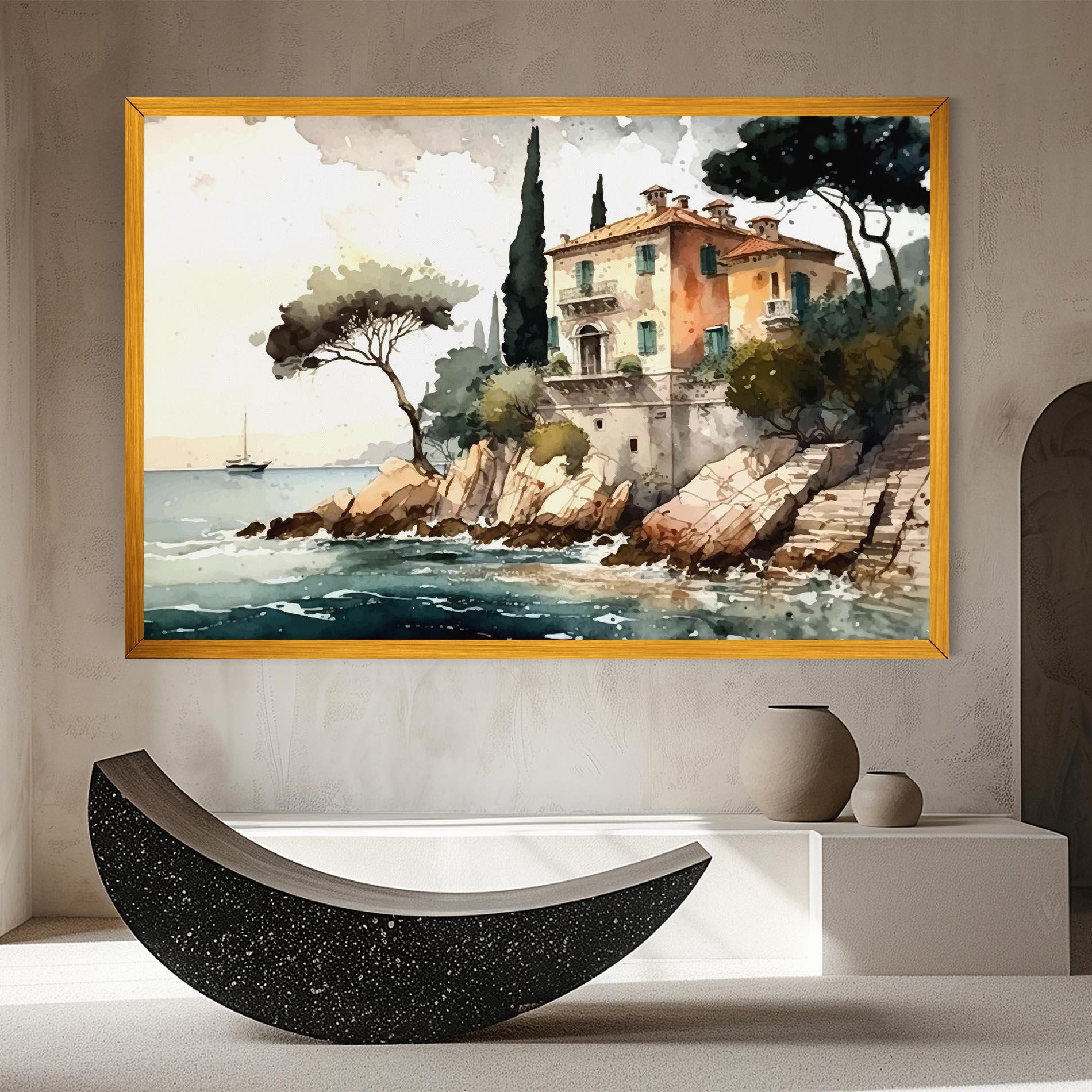 Tablou Canvas Stunning Painting mockup 8