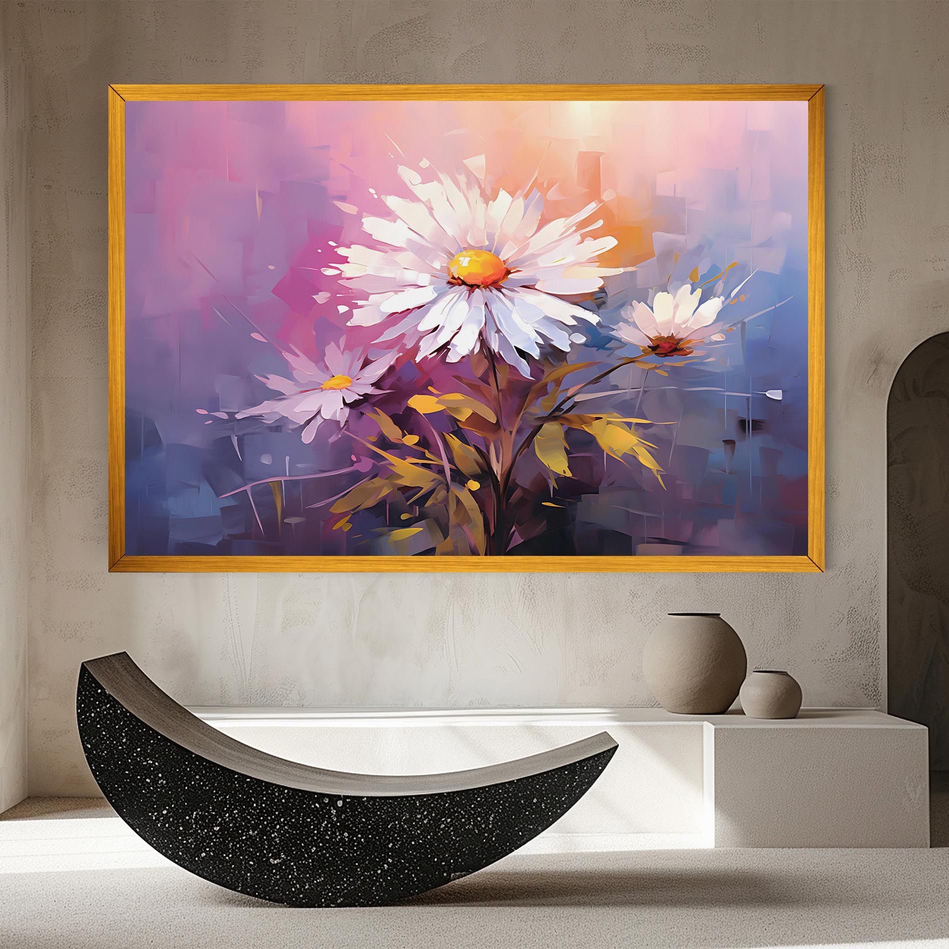 White Flower On Purple mockup 8