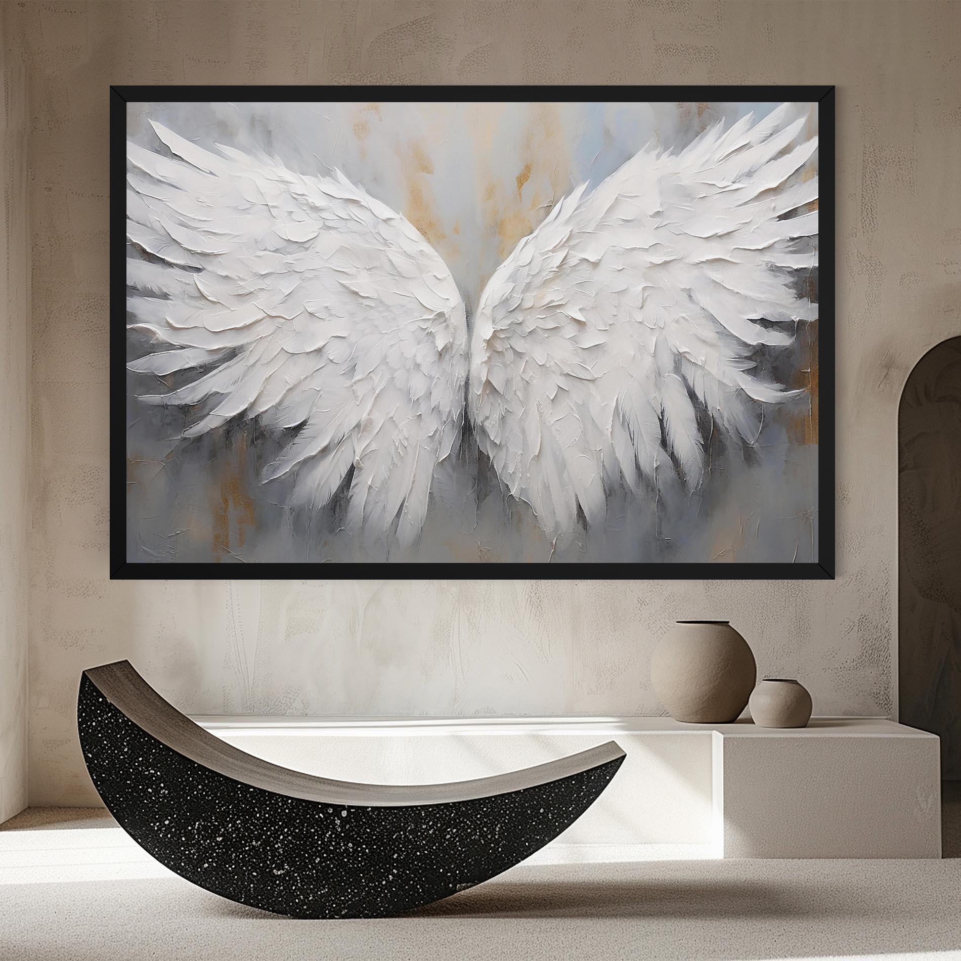 Tablou Canvas Pretty Angel Wings mockup 8