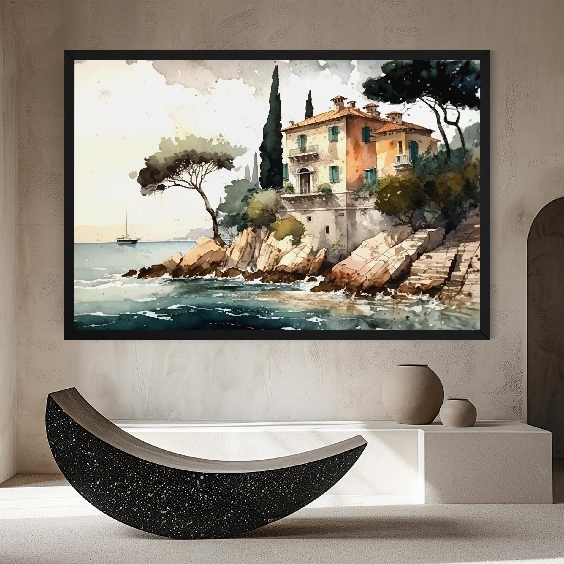 Tablou Canvas Stunning Painting mockup 8