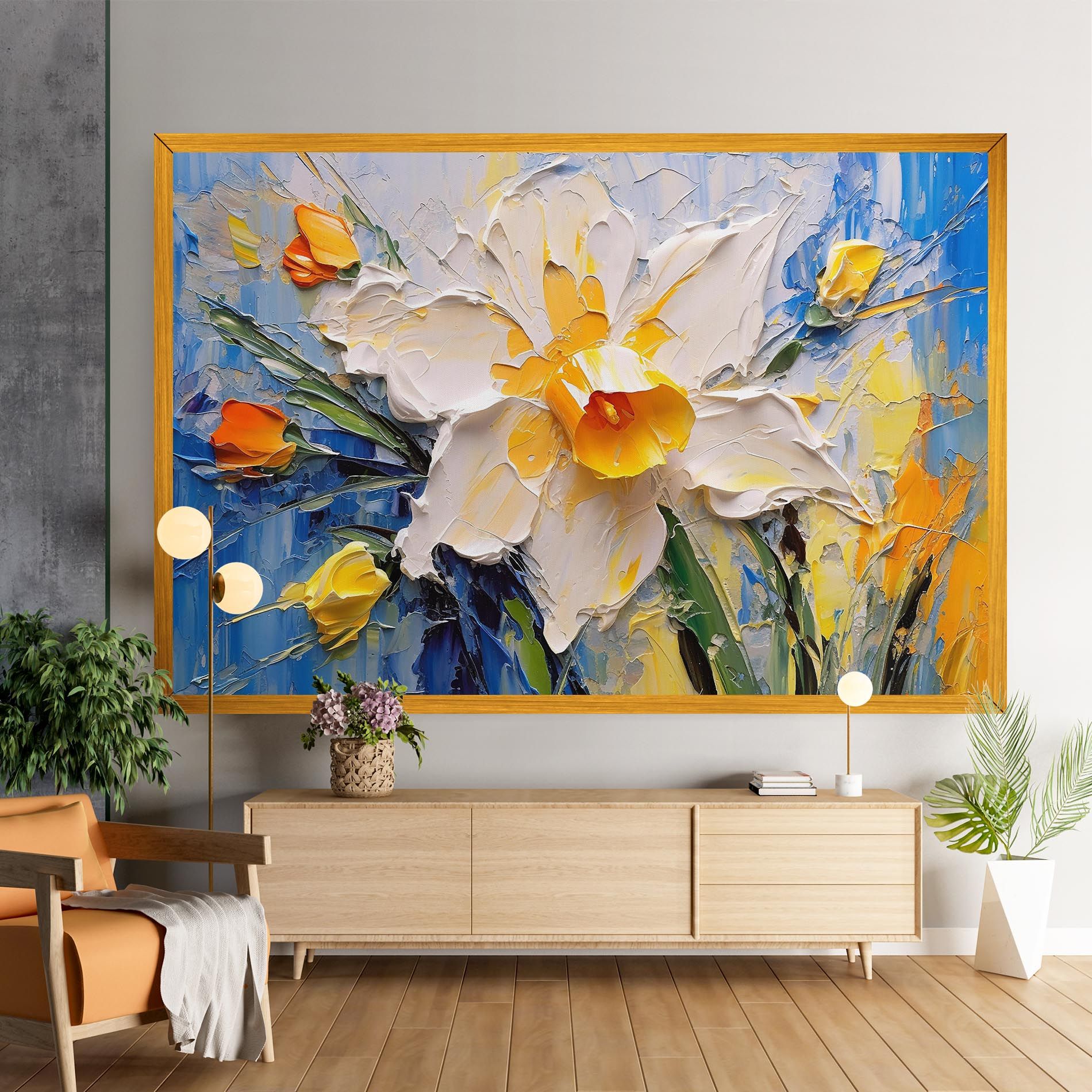 Abstract Flower Art mockup 9