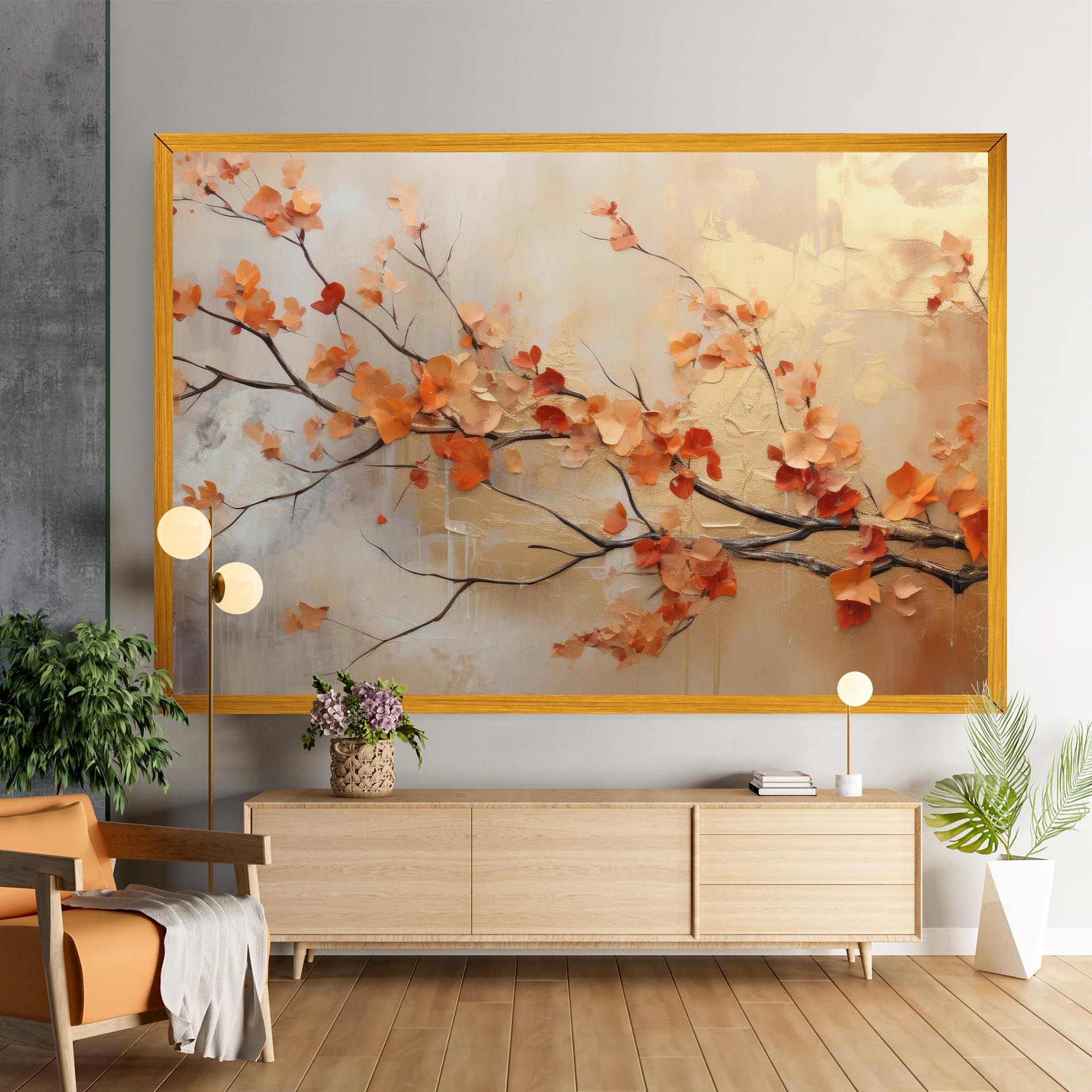 Autumn Nature Art mockup 9