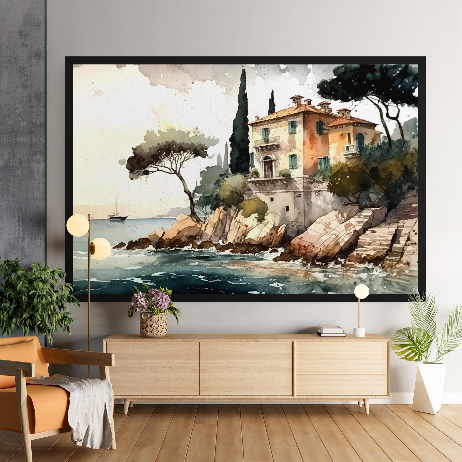 Tablou Canvas Stunning Painting mockup 9