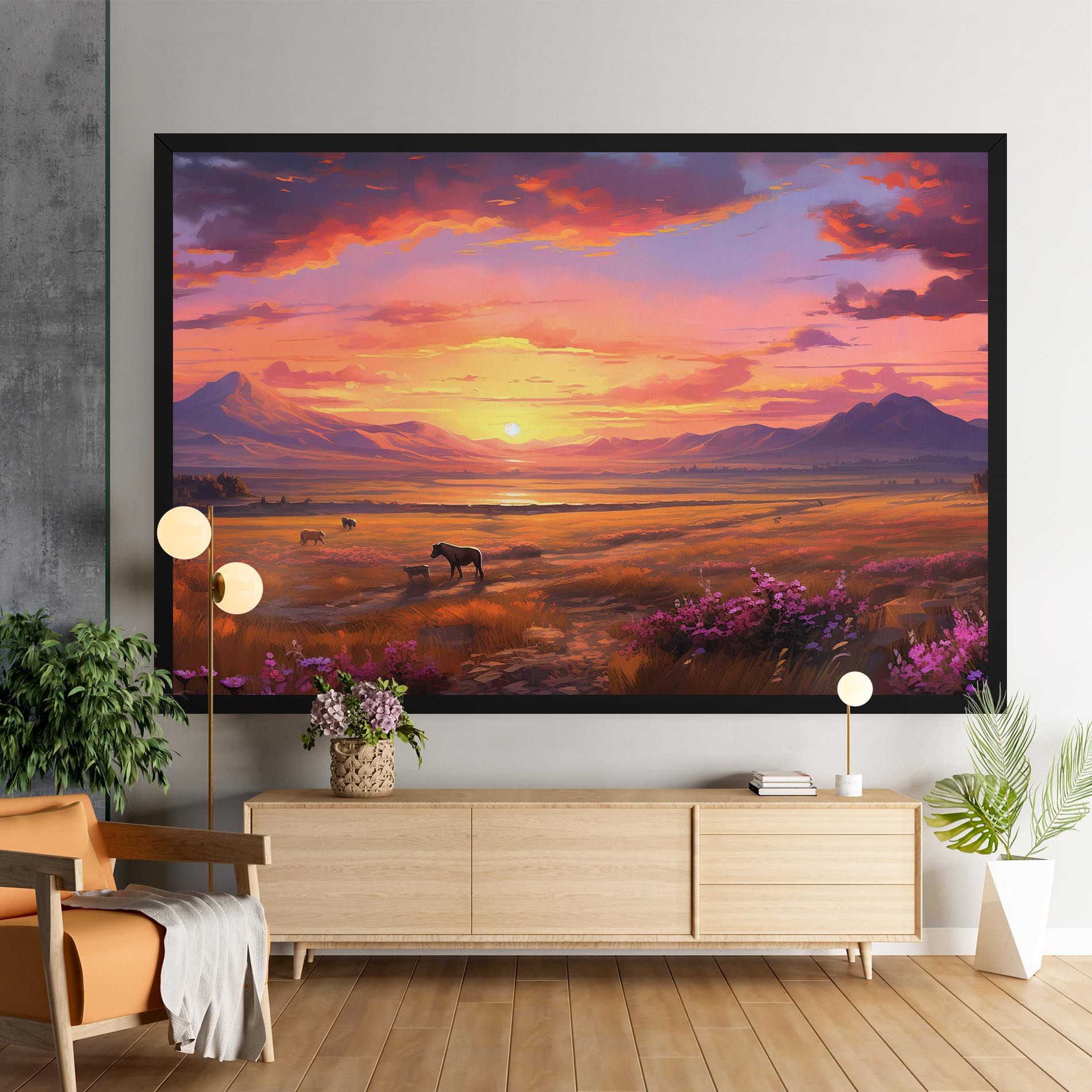 Wild Horses Art mockup 9