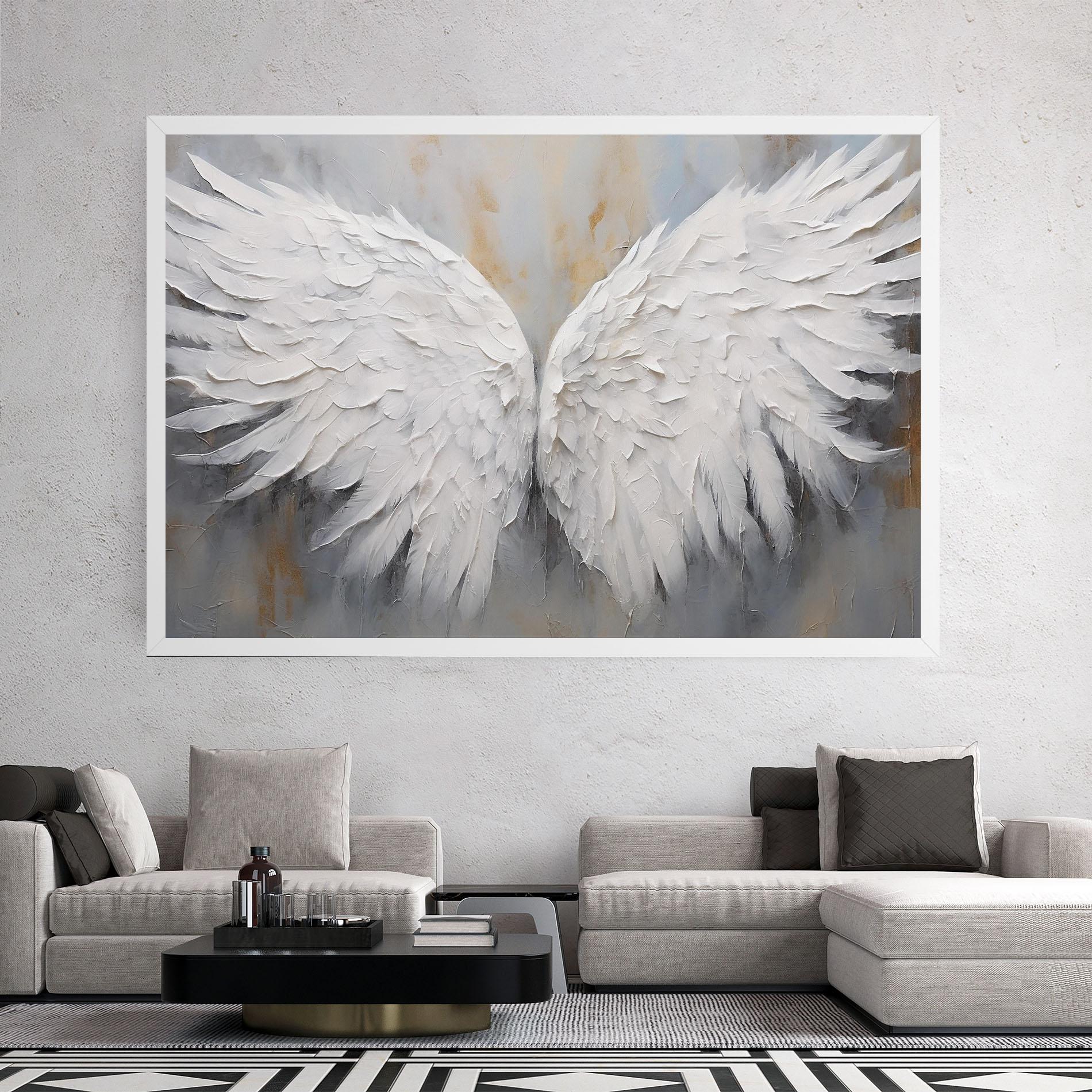 Tablou Canvas Pretty Angel Wings mockup 2