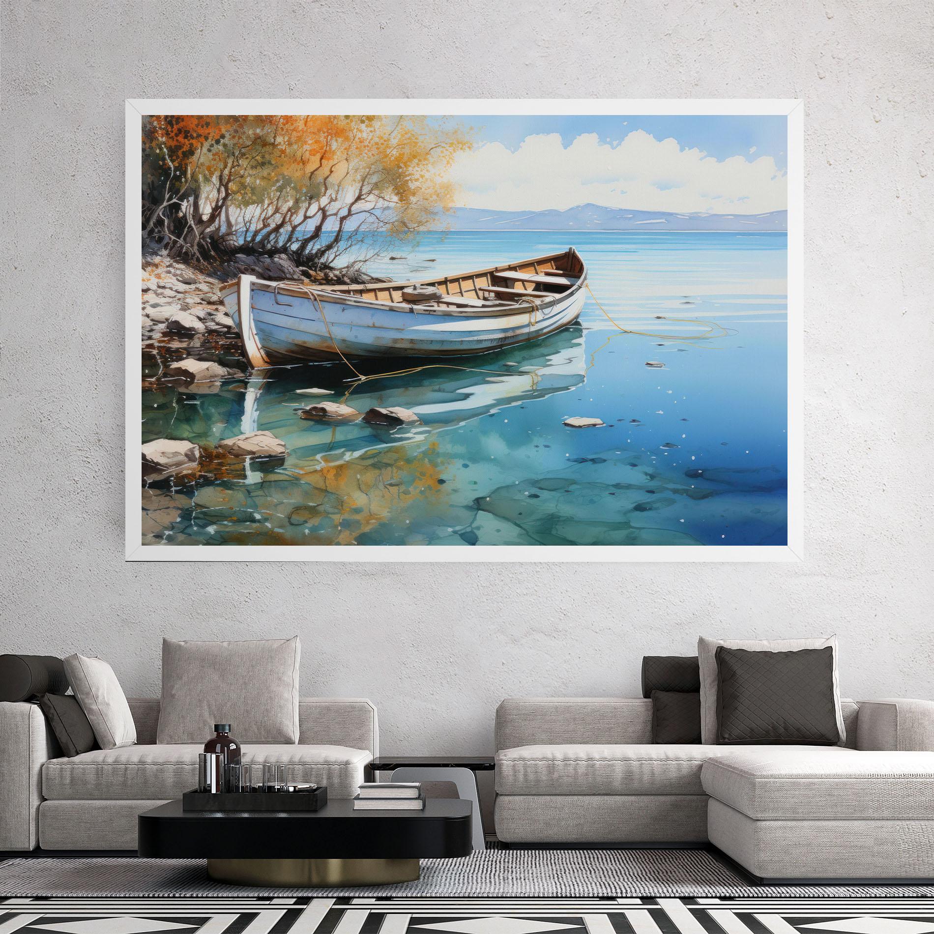 Tablou Canvas Sailing Boat mockup 2