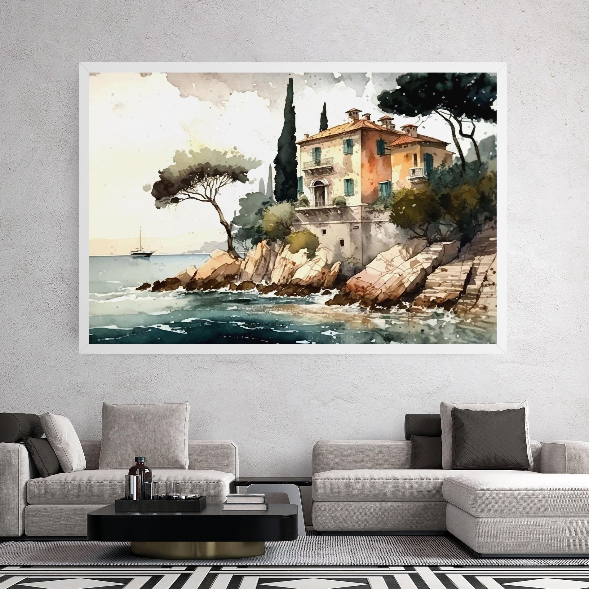 Tablou Canvas Stunning Painting mockup 2