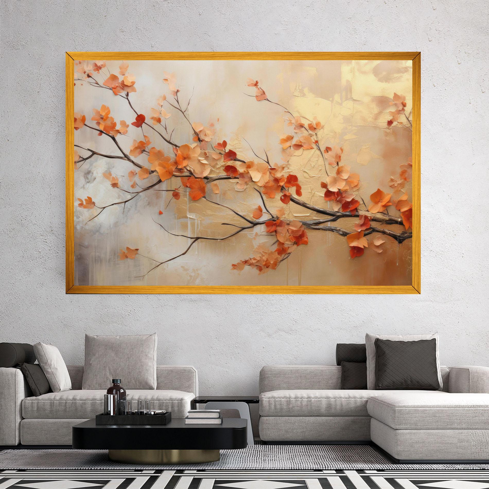 Tablou Canvas Autumn Nature Art mockup 2