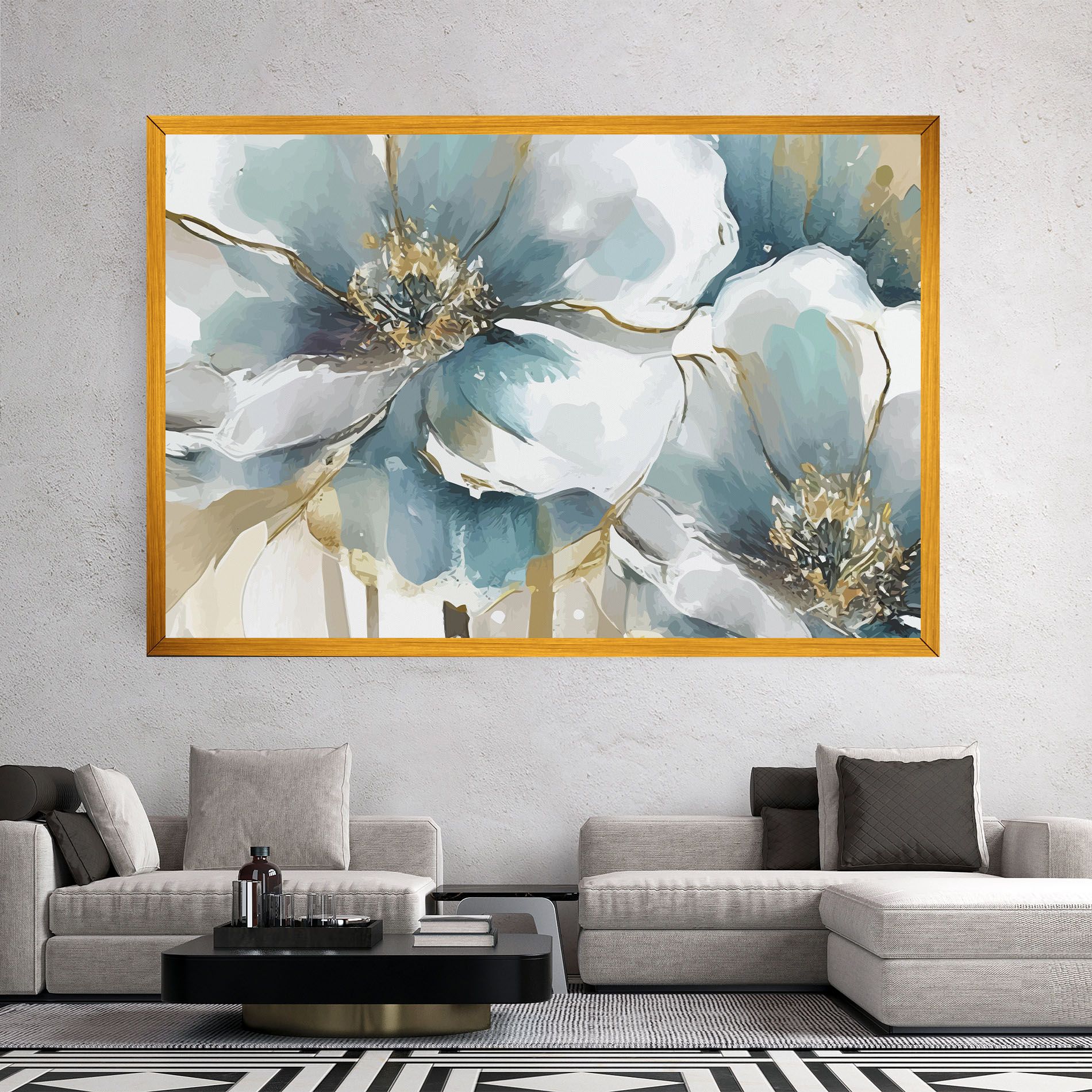 Flower Mix Art mockup 2