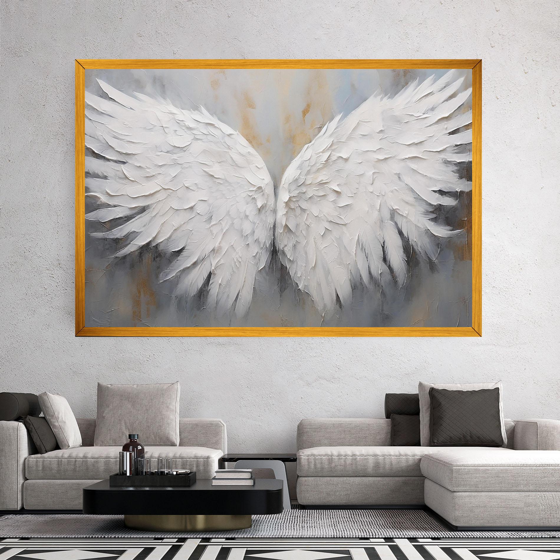 Tablou Canvas Pretty Angel Wings mockup 2