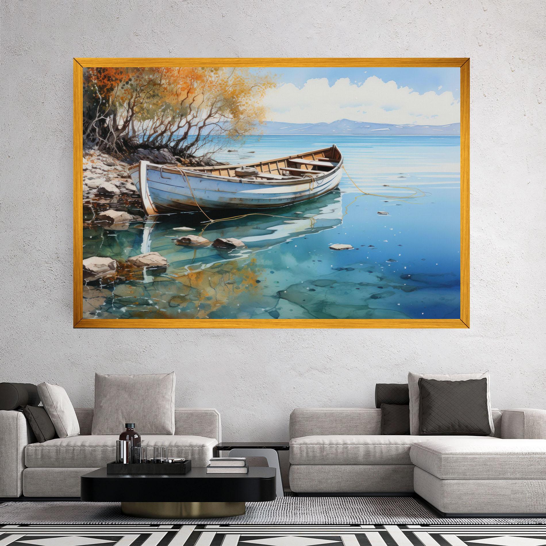 Tablou Canvas Sailing Boat mockup 2