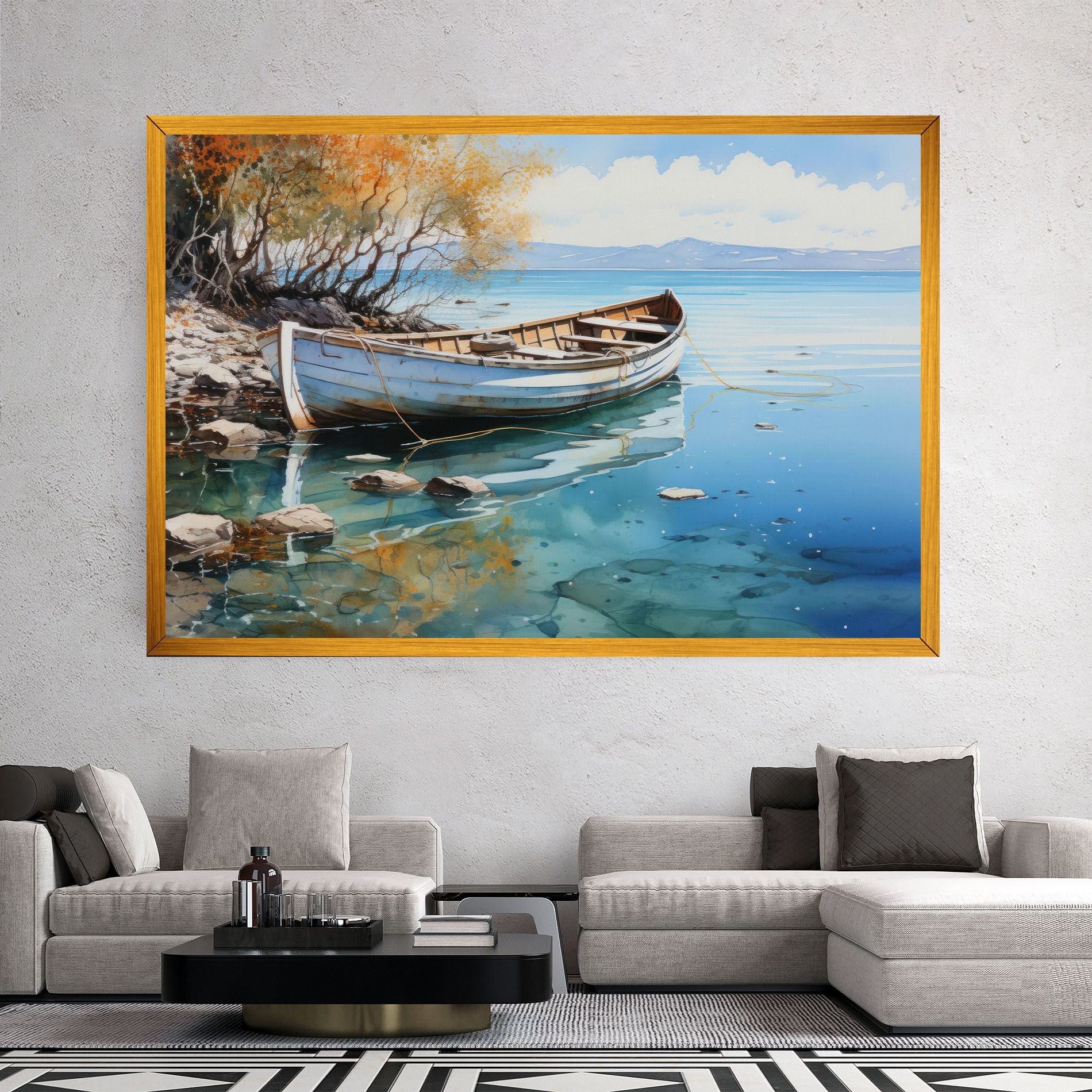 Sailing Boat mockup 2