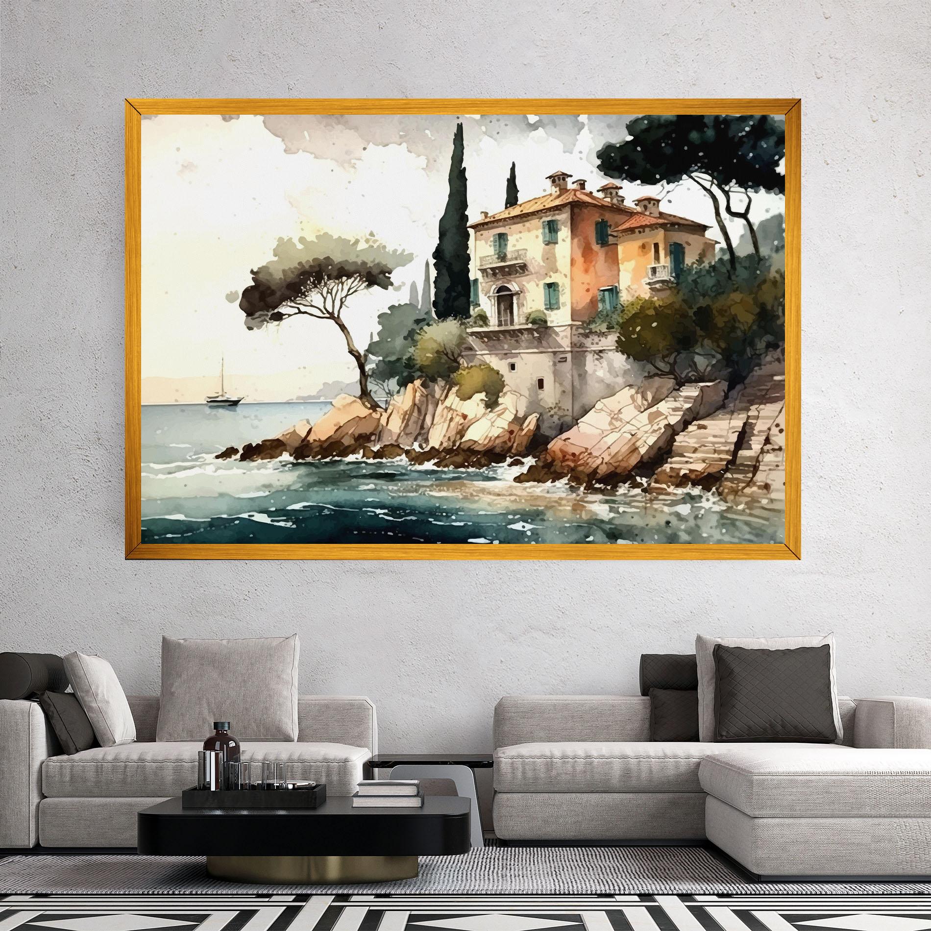 Tablou Canvas Stunning Painting mockup 2