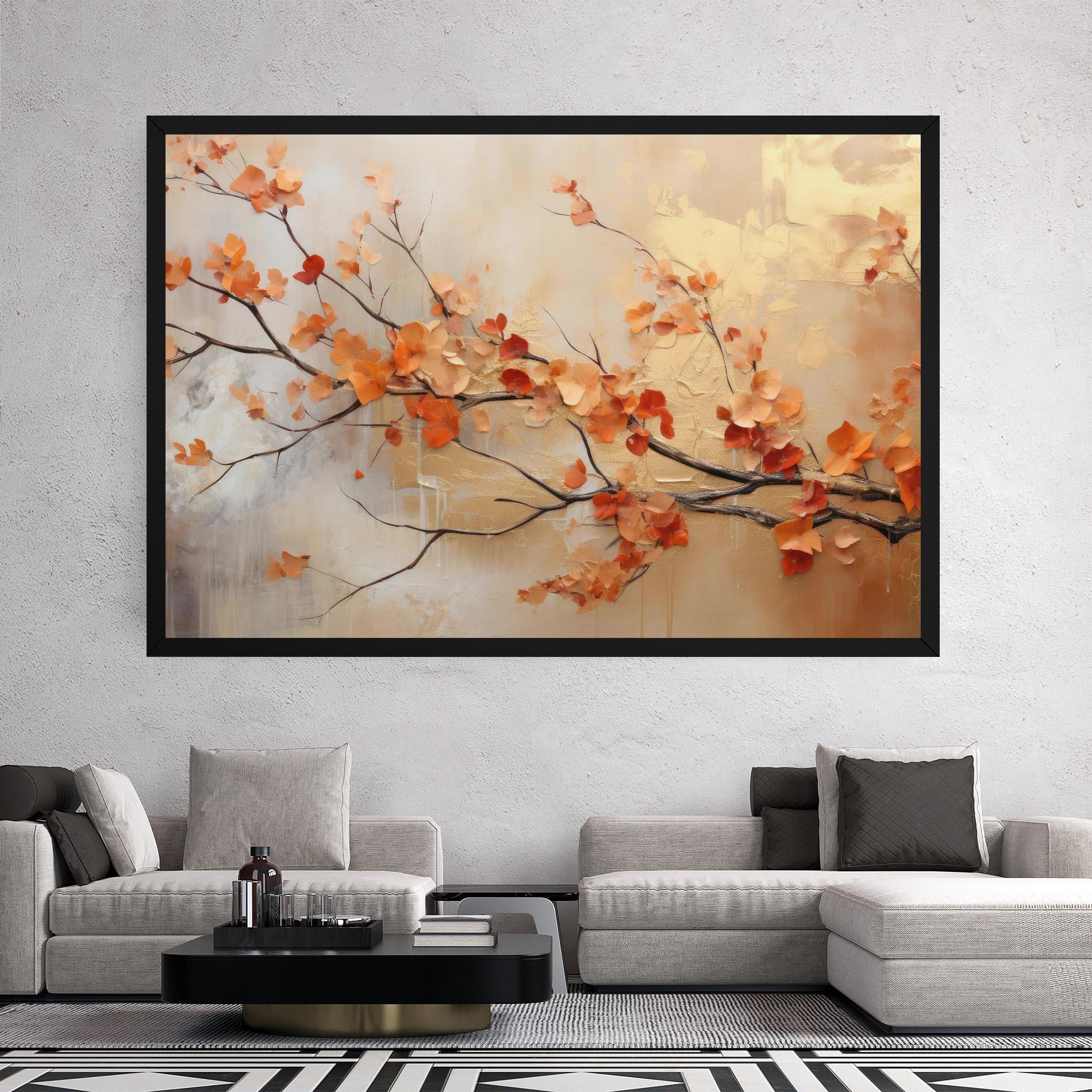 Tablou Canvas Autumn Nature Art mockup 2