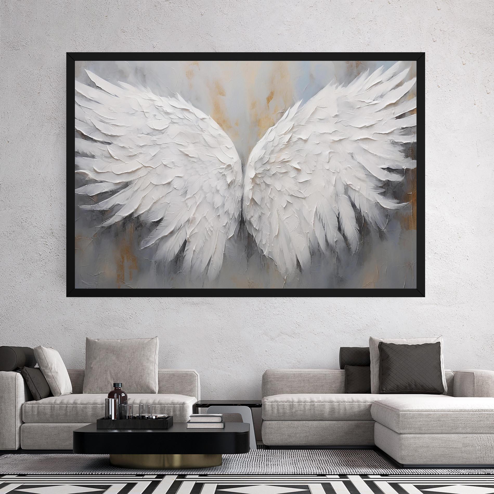 Tablou Canvas Pretty Angel Wings mockup 2