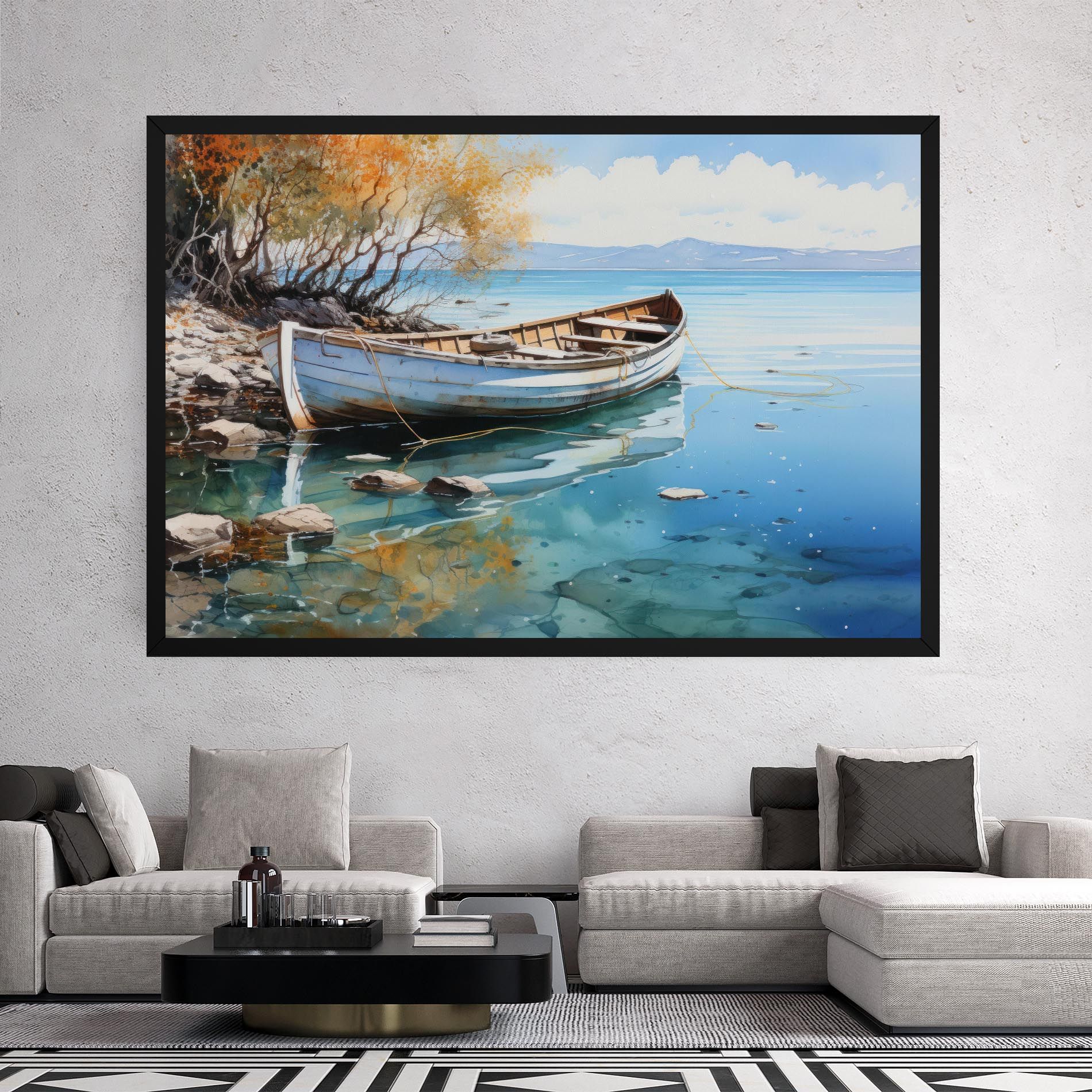 Sailing Boat mockup 2