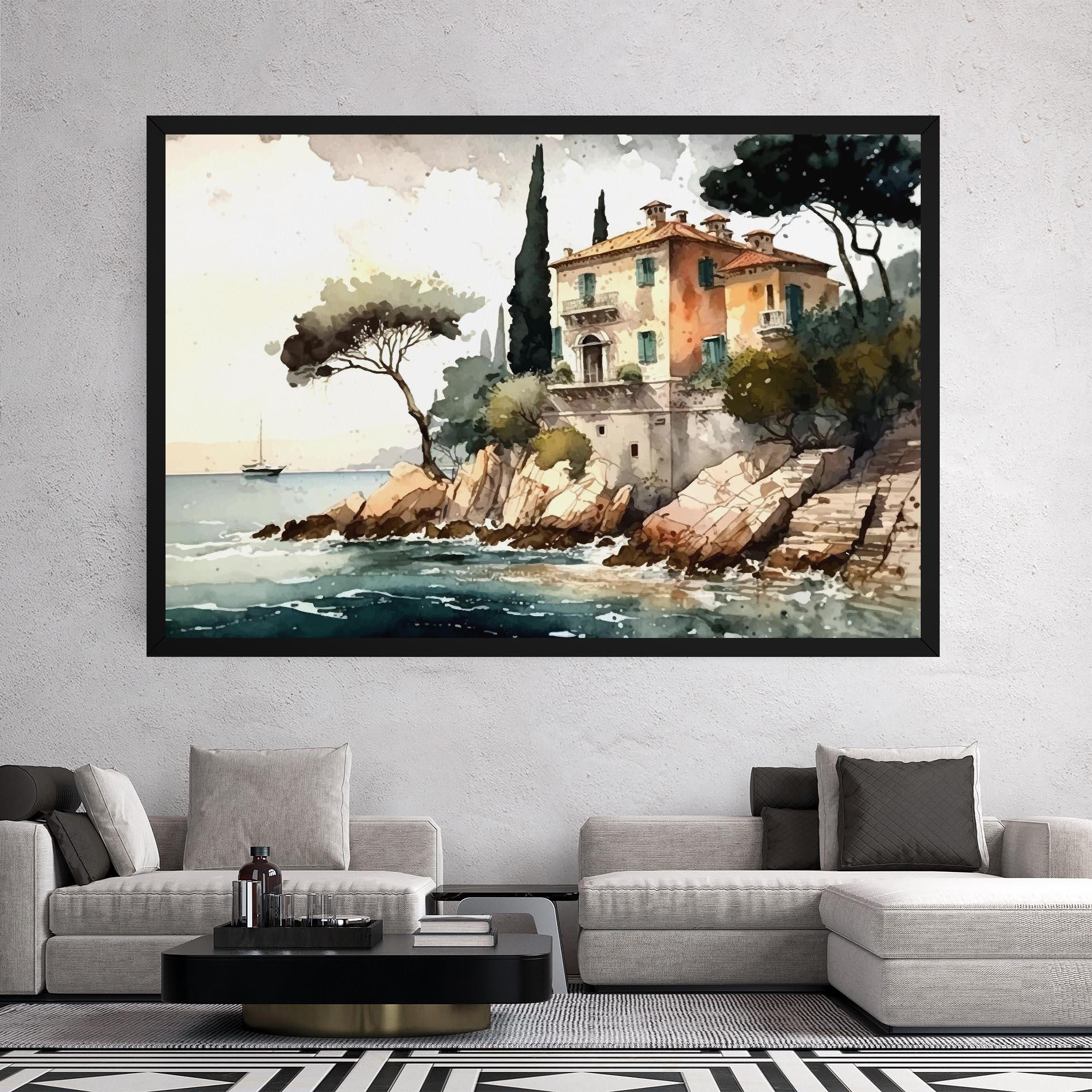 Tablou Canvas Stunning Painting mockup 2