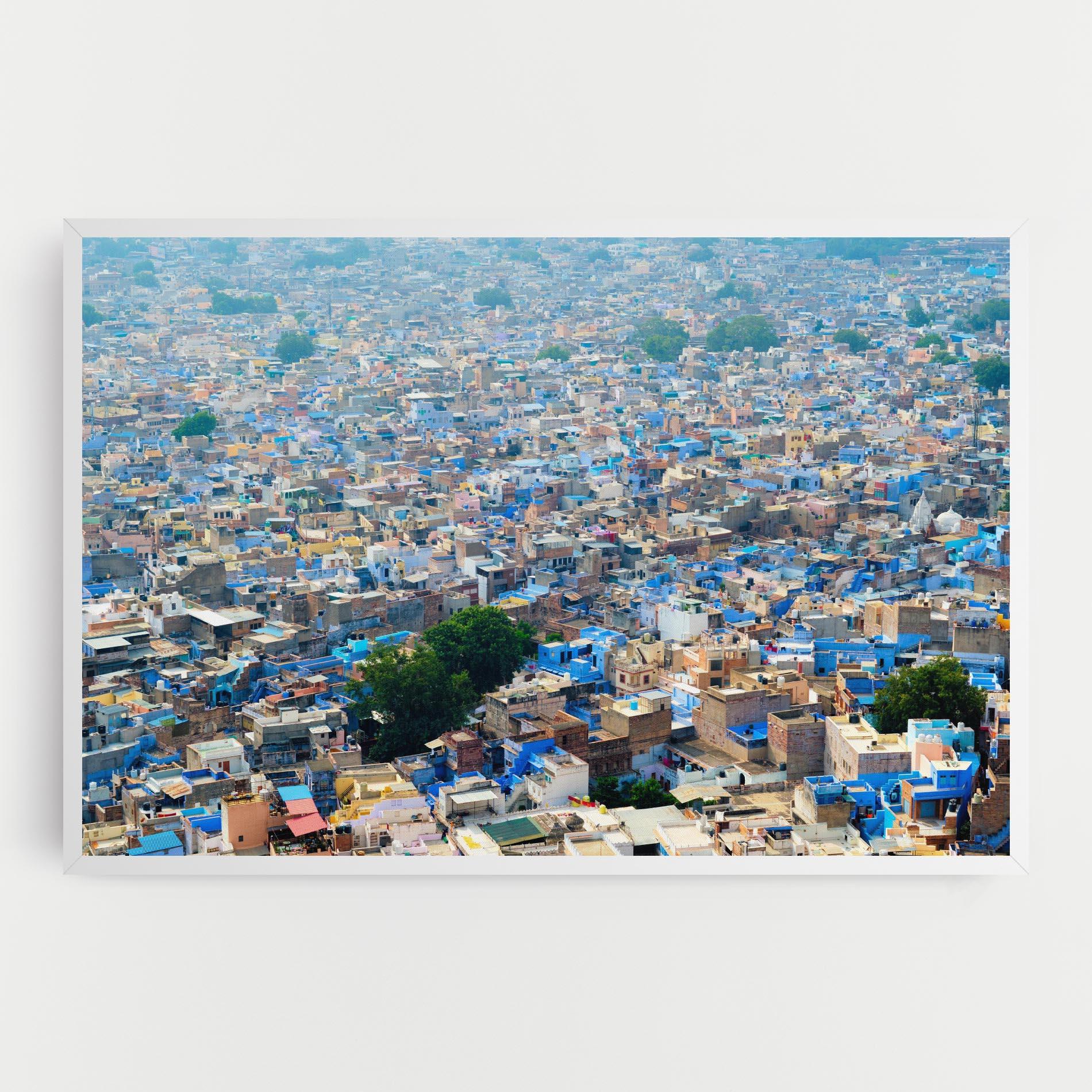 Tablou Canvas Rajasthan India Buildings mockup 0