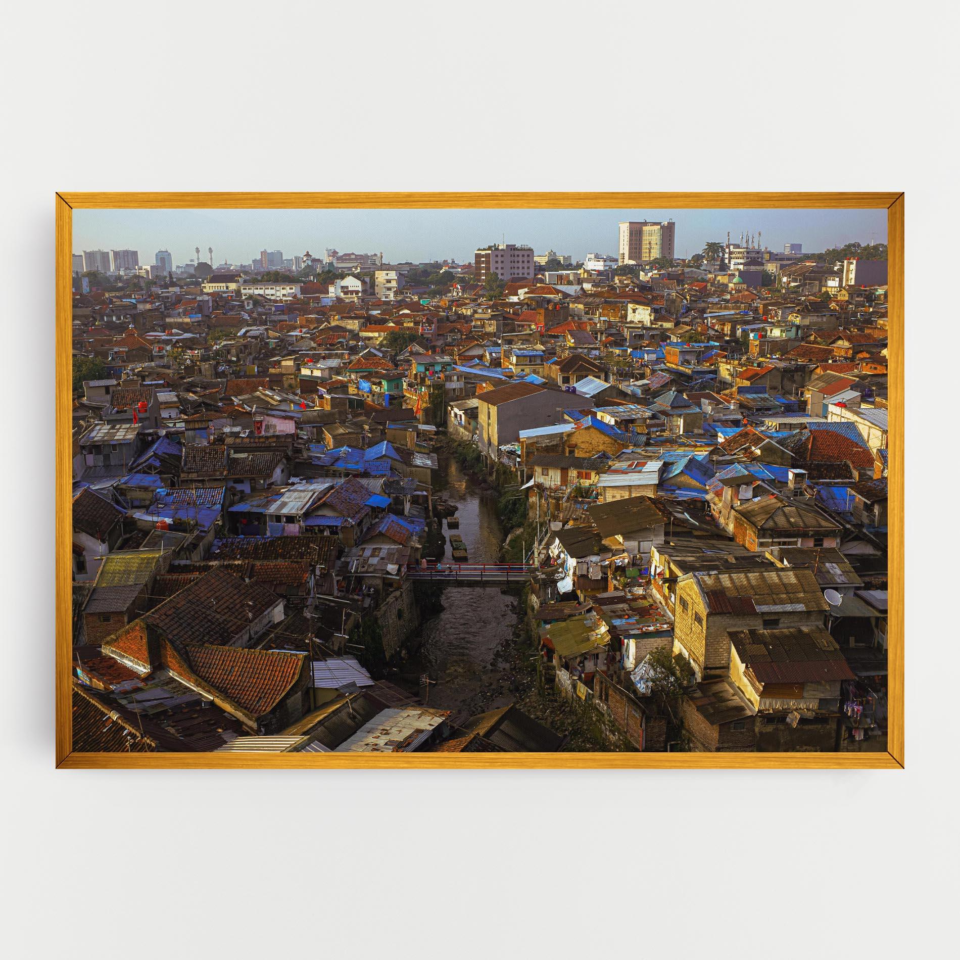 Tablou Canvas Bandung Golden Hour mockup 0