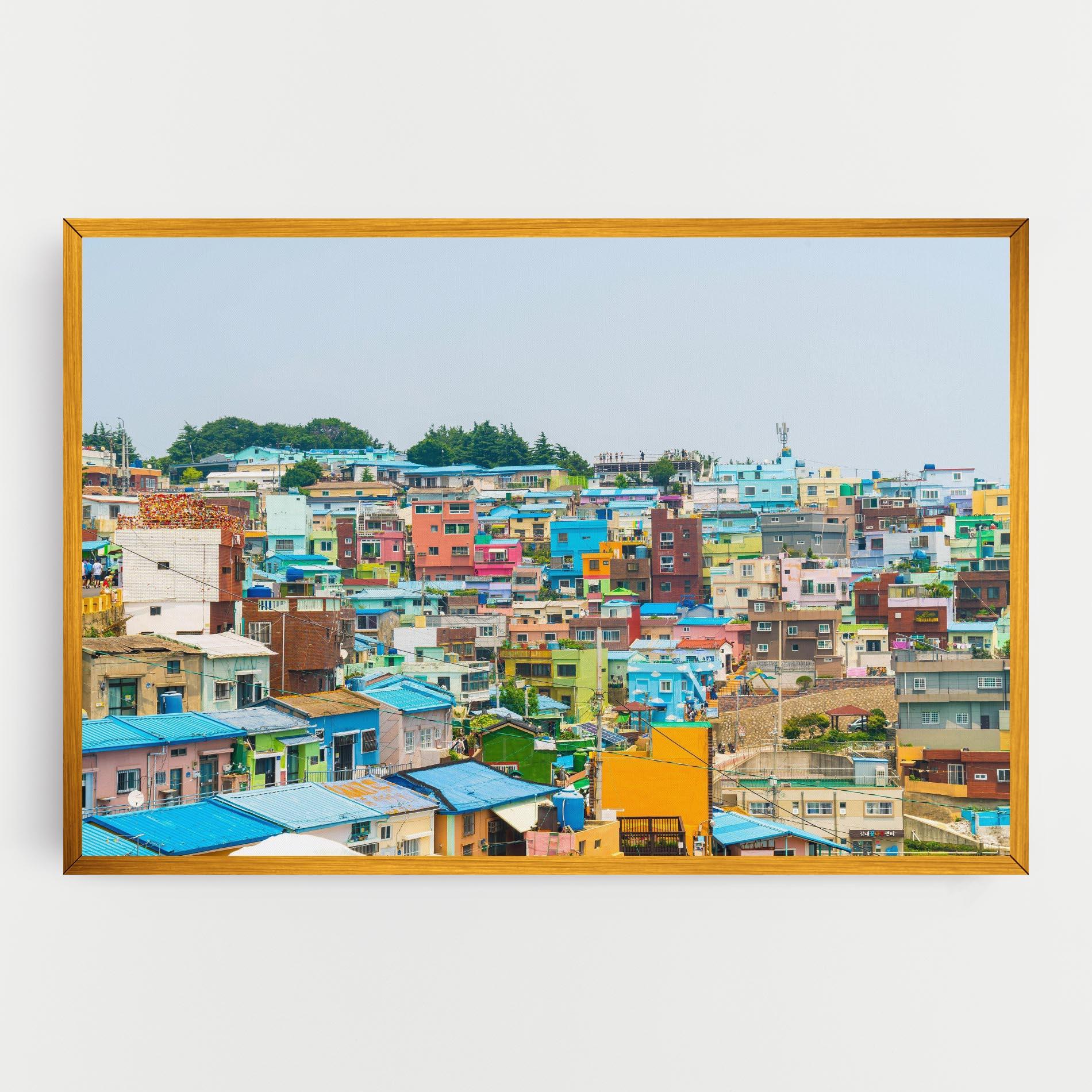 Tablou Canvas Gamcheon Culture mockup 0