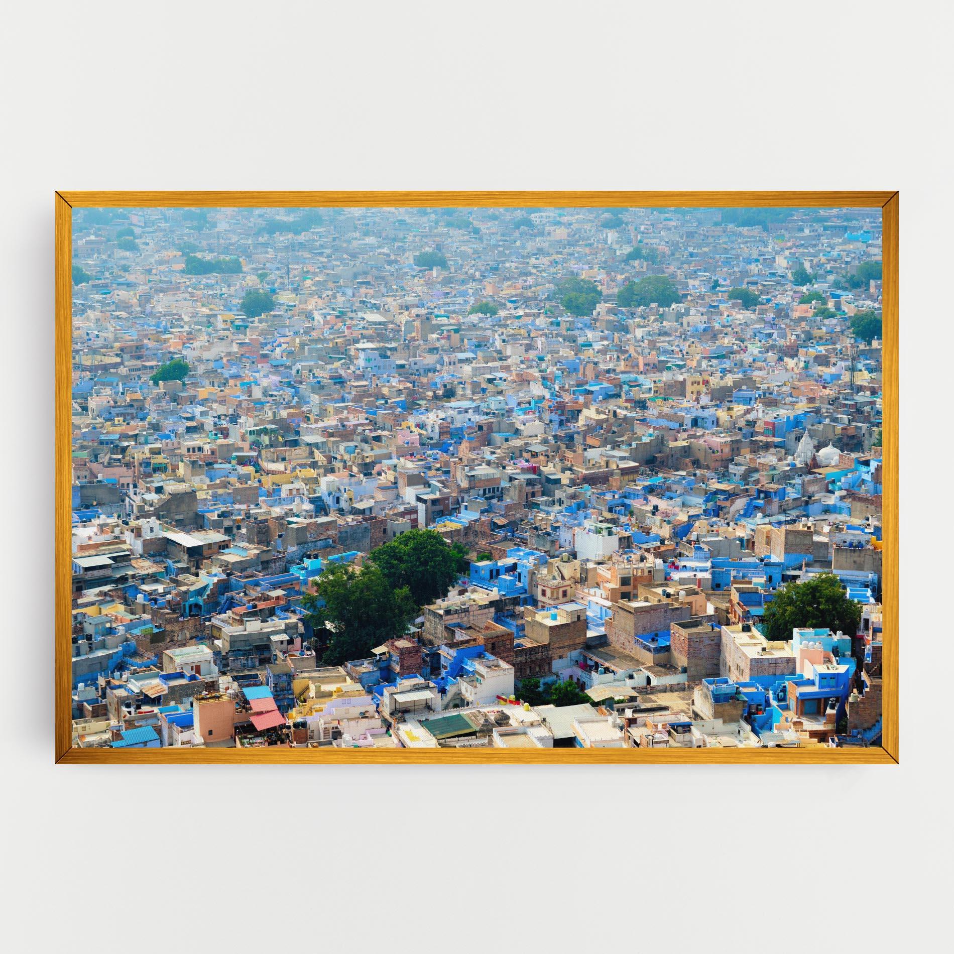 Tablou Canvas Rajasthan India Buildings mockup 0