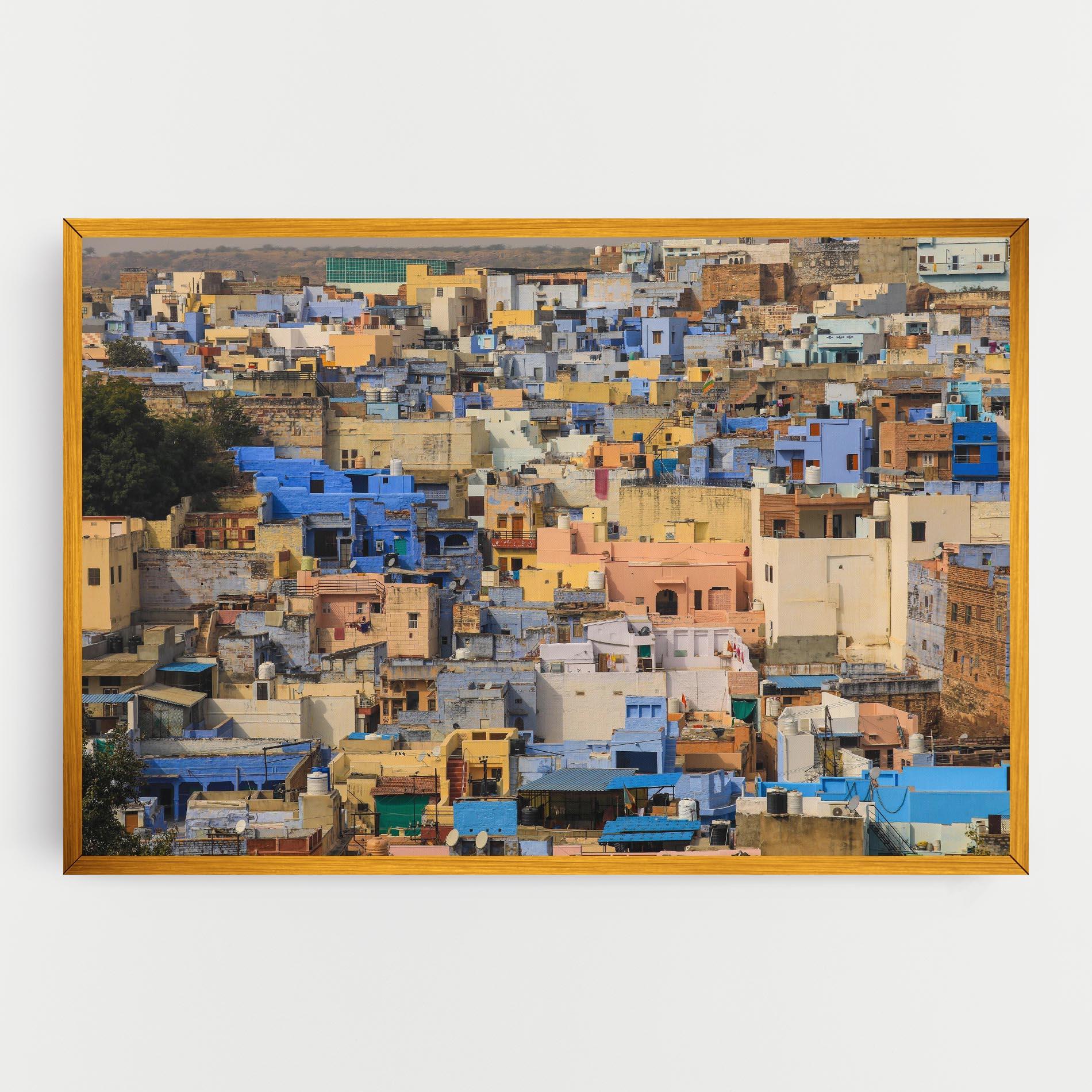 Tablou Canvas Rajasthan View India mockup 0