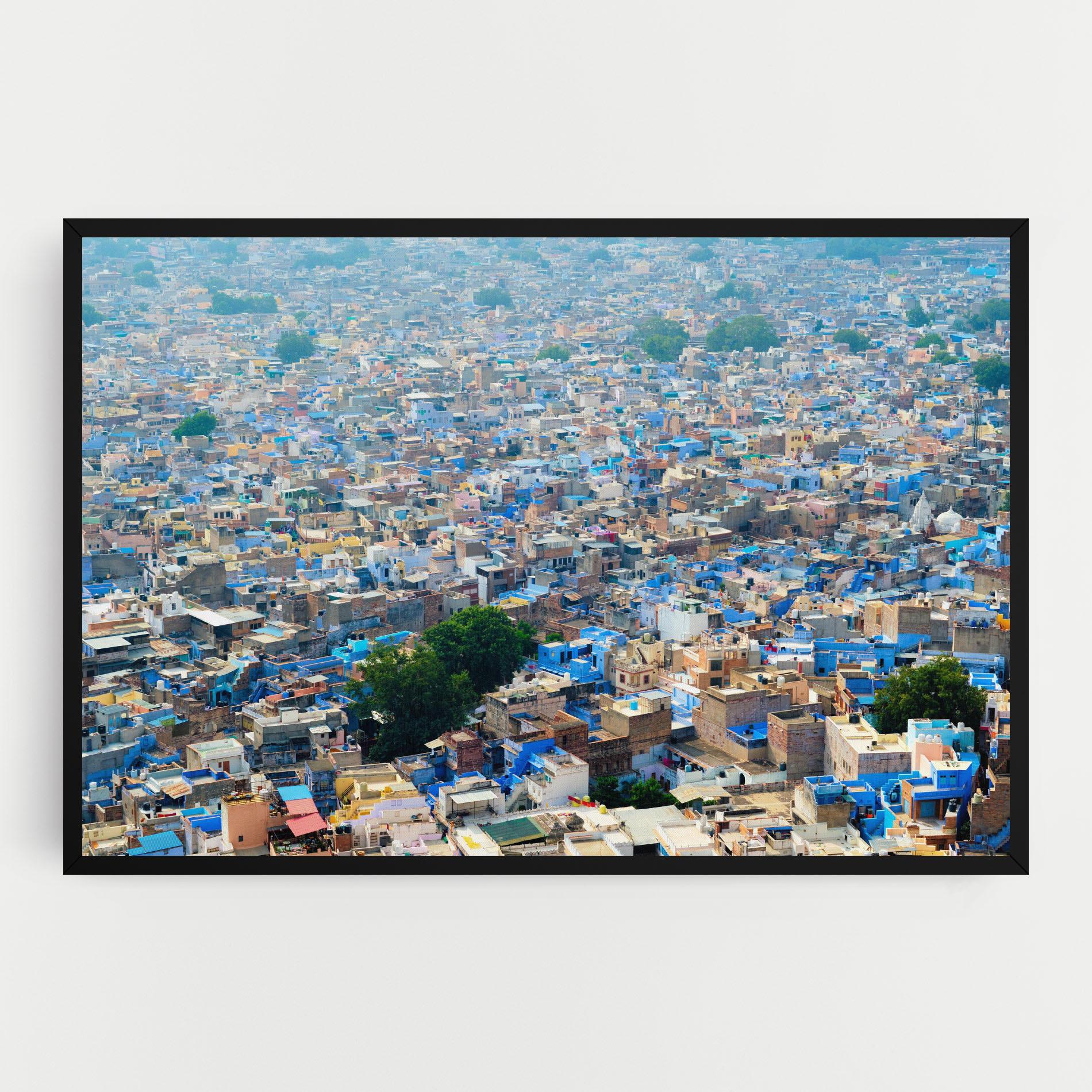 Tablou Canvas Rajasthan India Buildings mockup 0