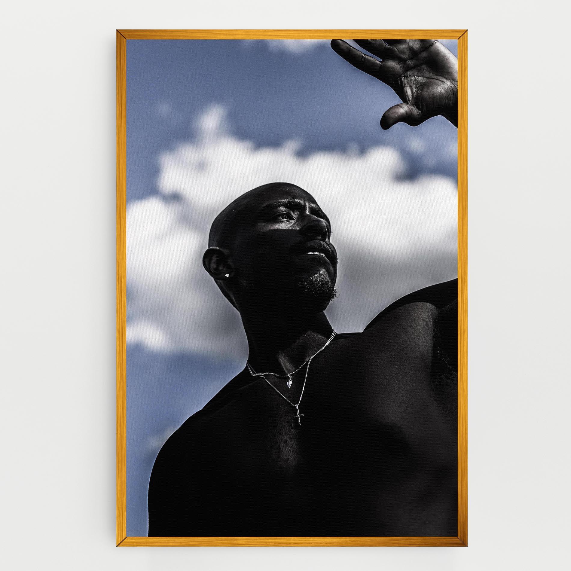 Tablou Canvas African Blue Sky mockup 0