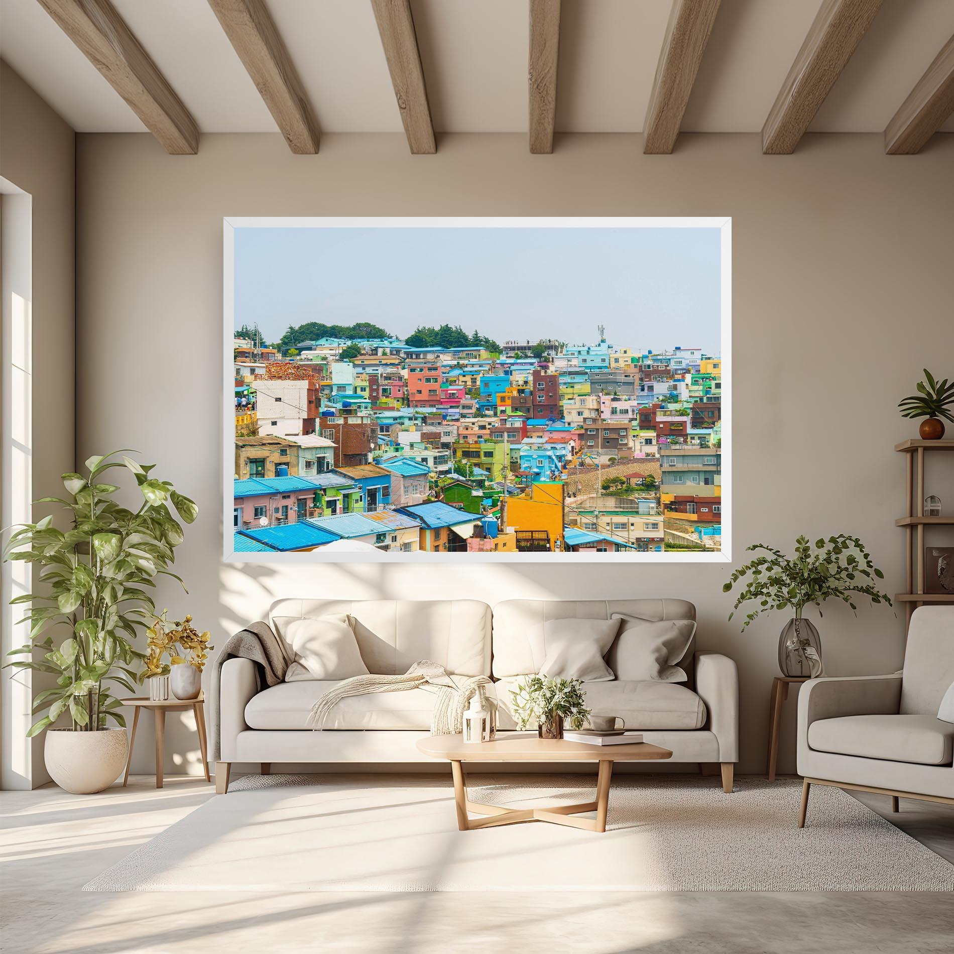 Tablou Canvas Gamcheon Culture mockup 6