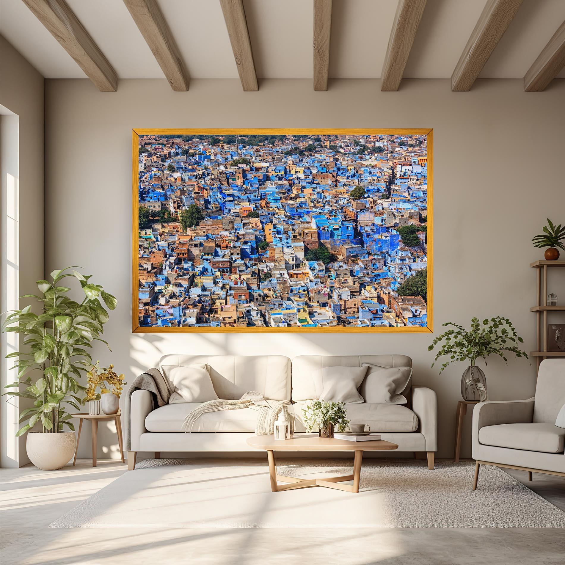 Tablou Canvas Brahmin Houses mockup 6