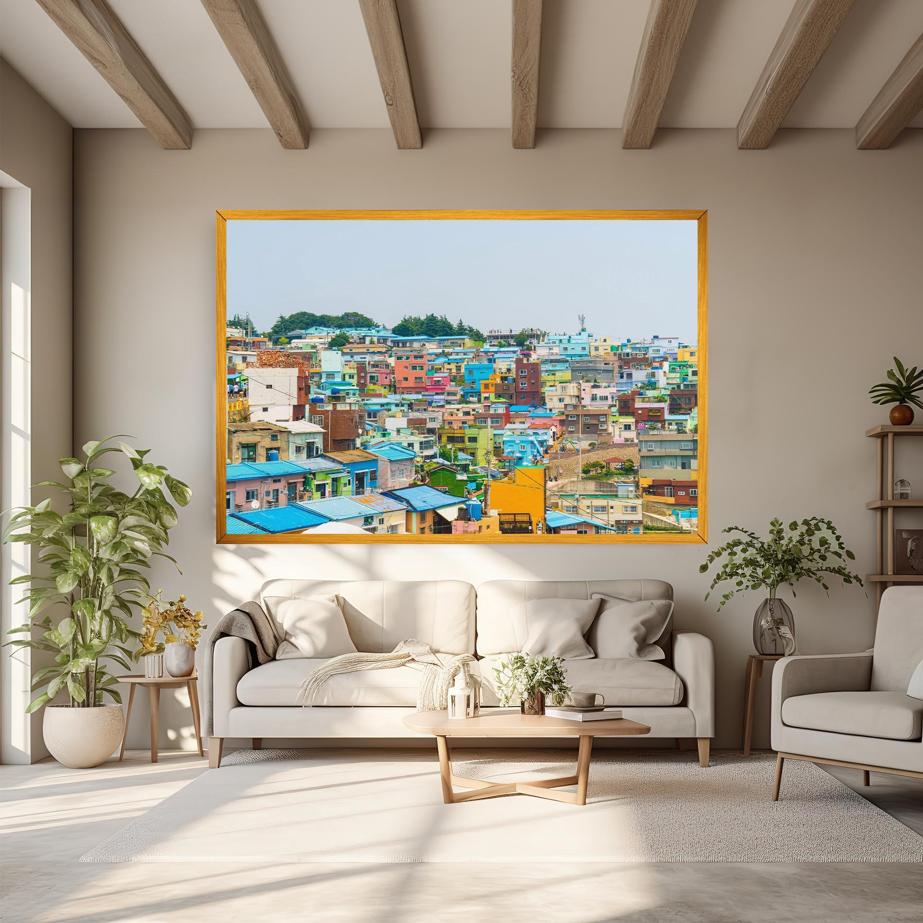 Tablou Canvas Gamcheon Culture mockup 6