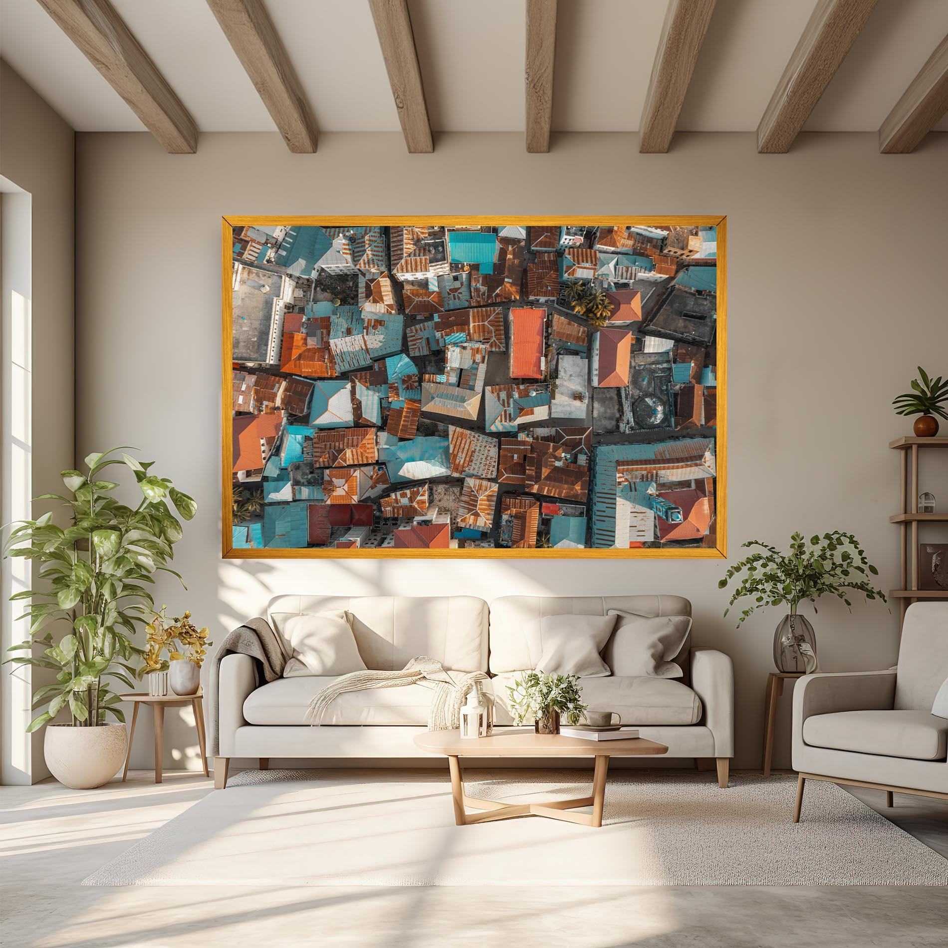 Tablou Canvas Island Tanzania mockup 6