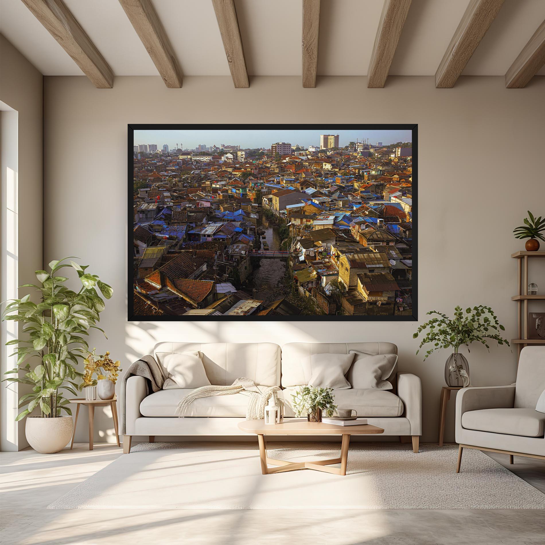 Tablou Canvas Bandung Golden Hour mockup 6