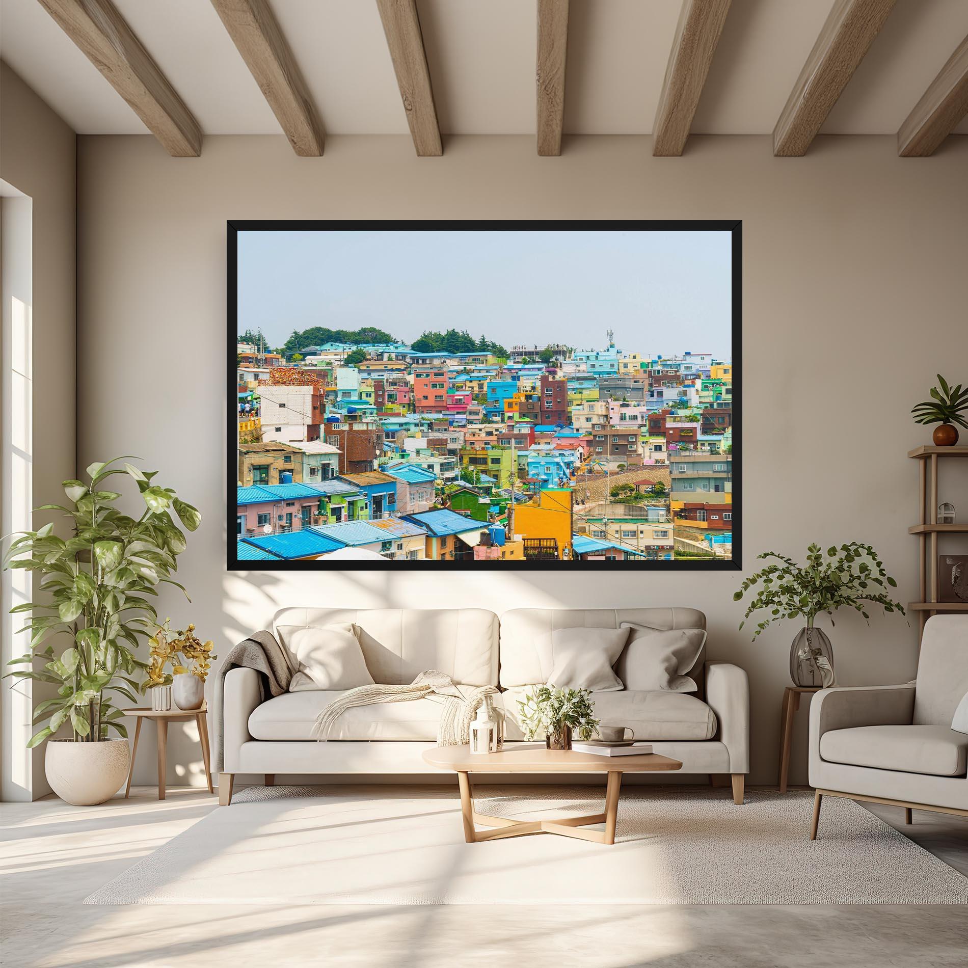 Tablou Canvas Gamcheon Culture mockup 6