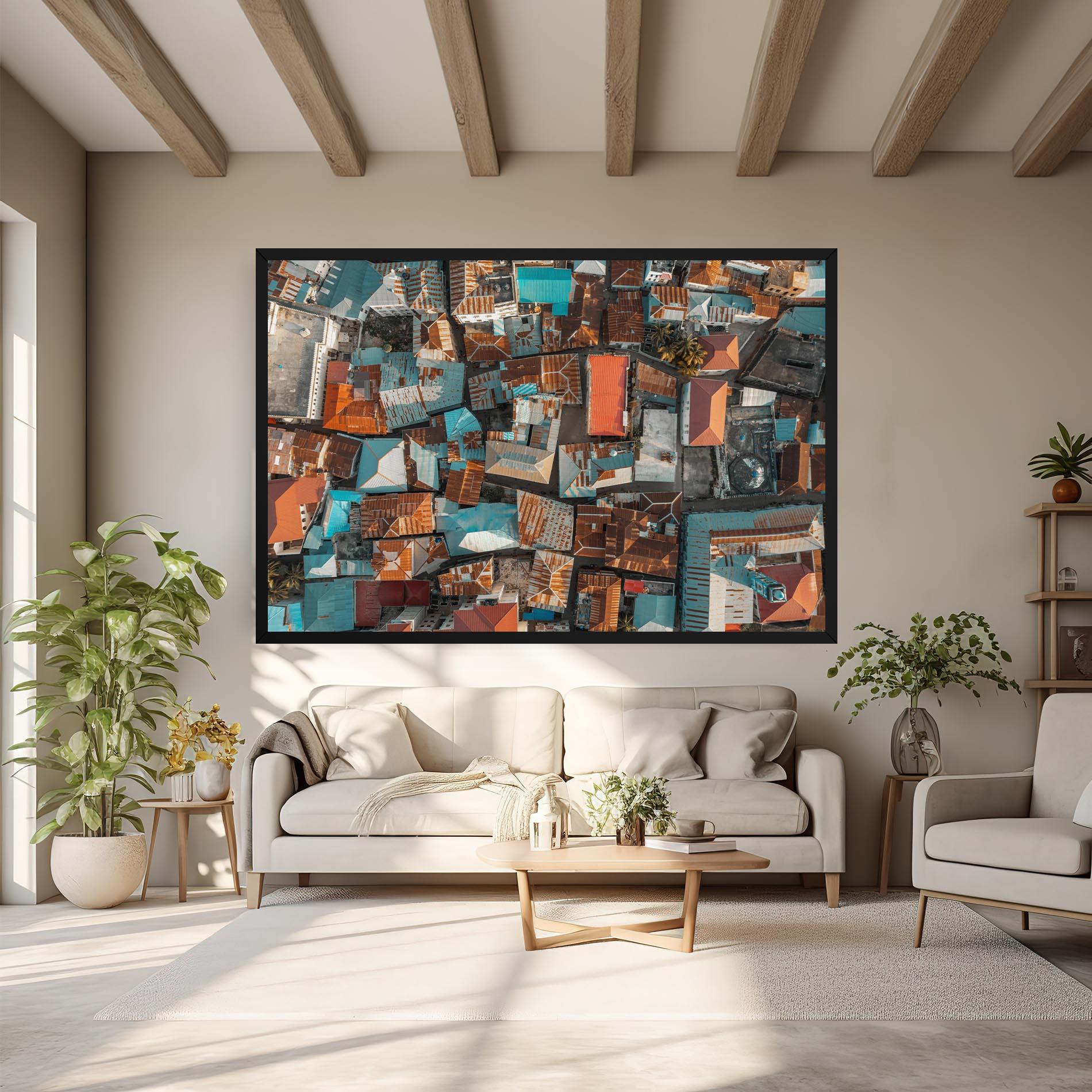 Tablou Canvas Island Tanzania mockup 6