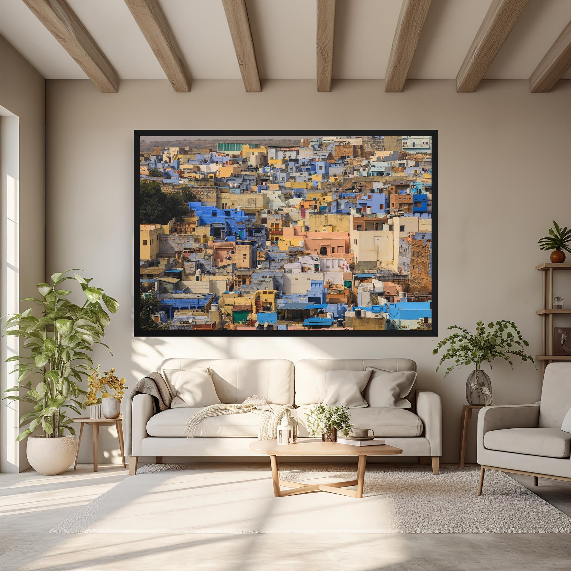 Tablou Canvas Rajasthan View India mockup 6