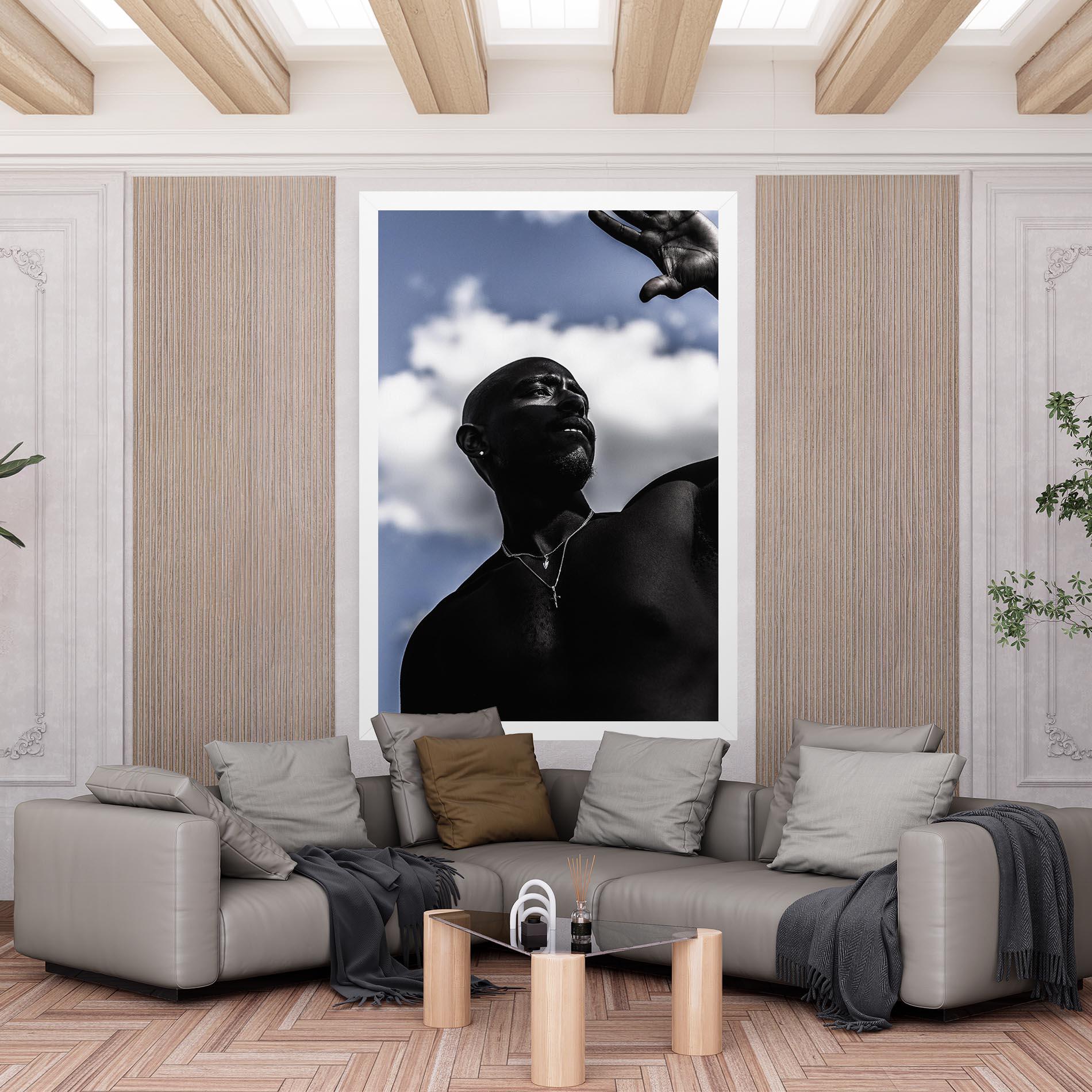 Tablou Canvas African Blue Sky mockup 6