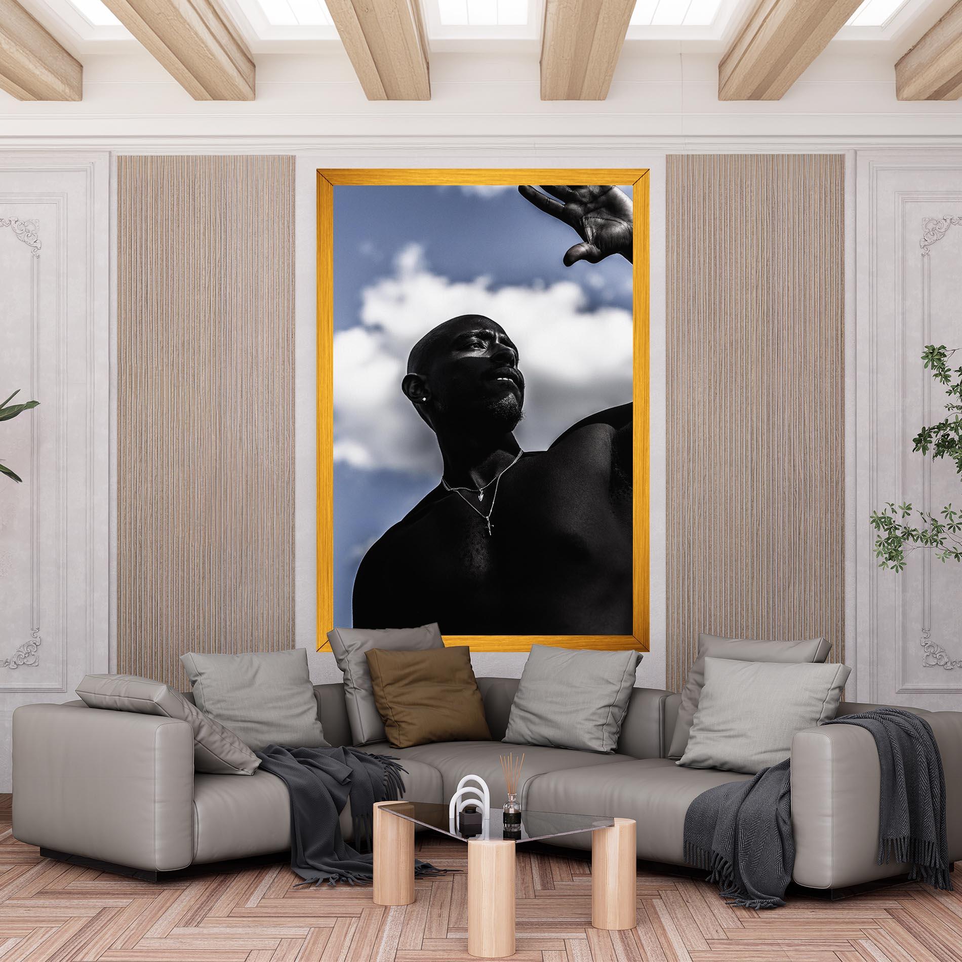 Tablou Canvas African Blue Sky mockup 6