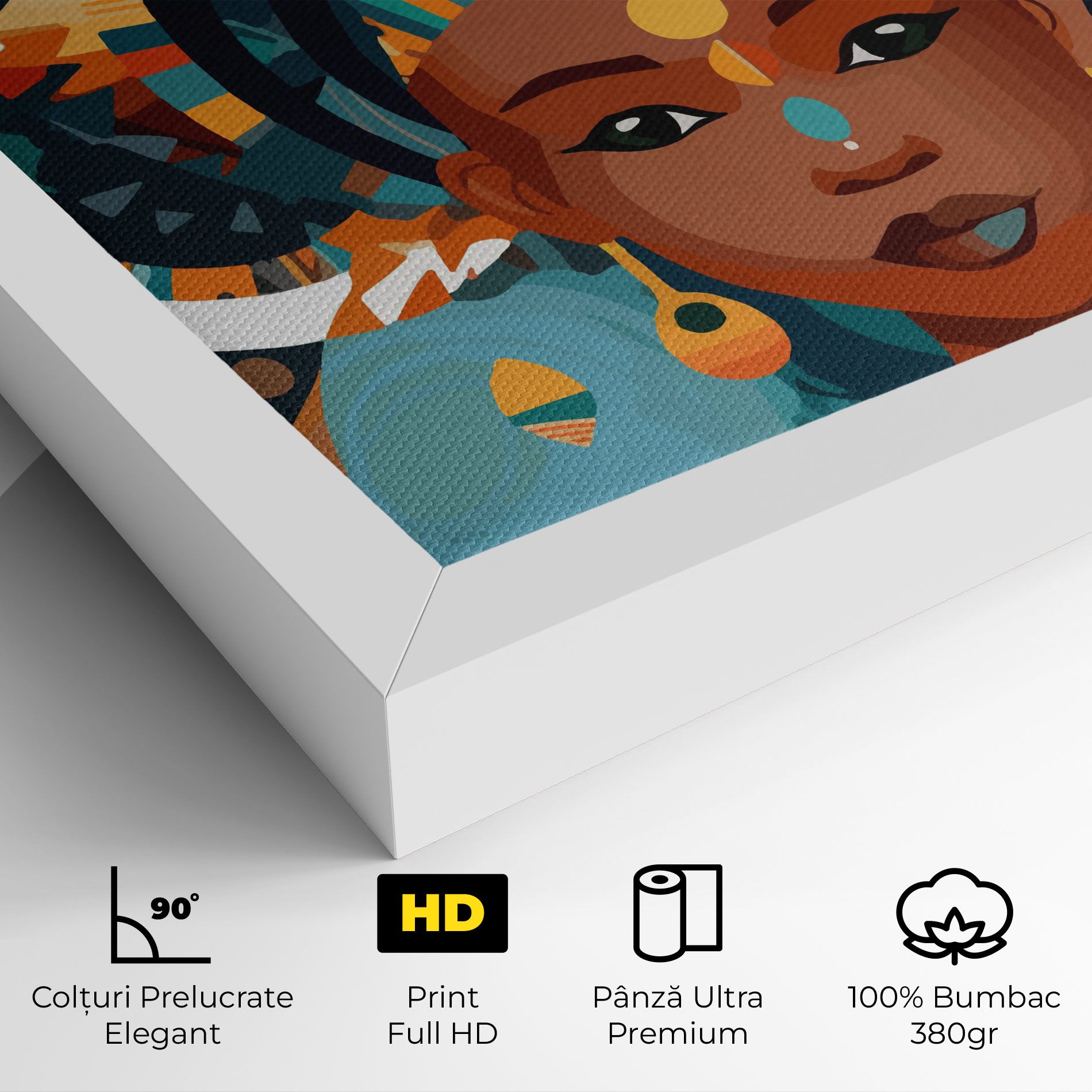 African Colorful Child mockup 4