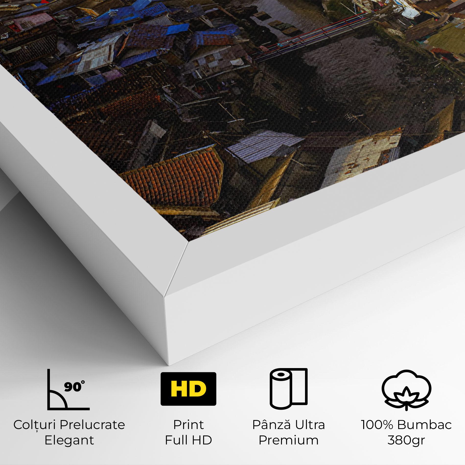Tablou Canvas Bandung Golden Hour mockup 4