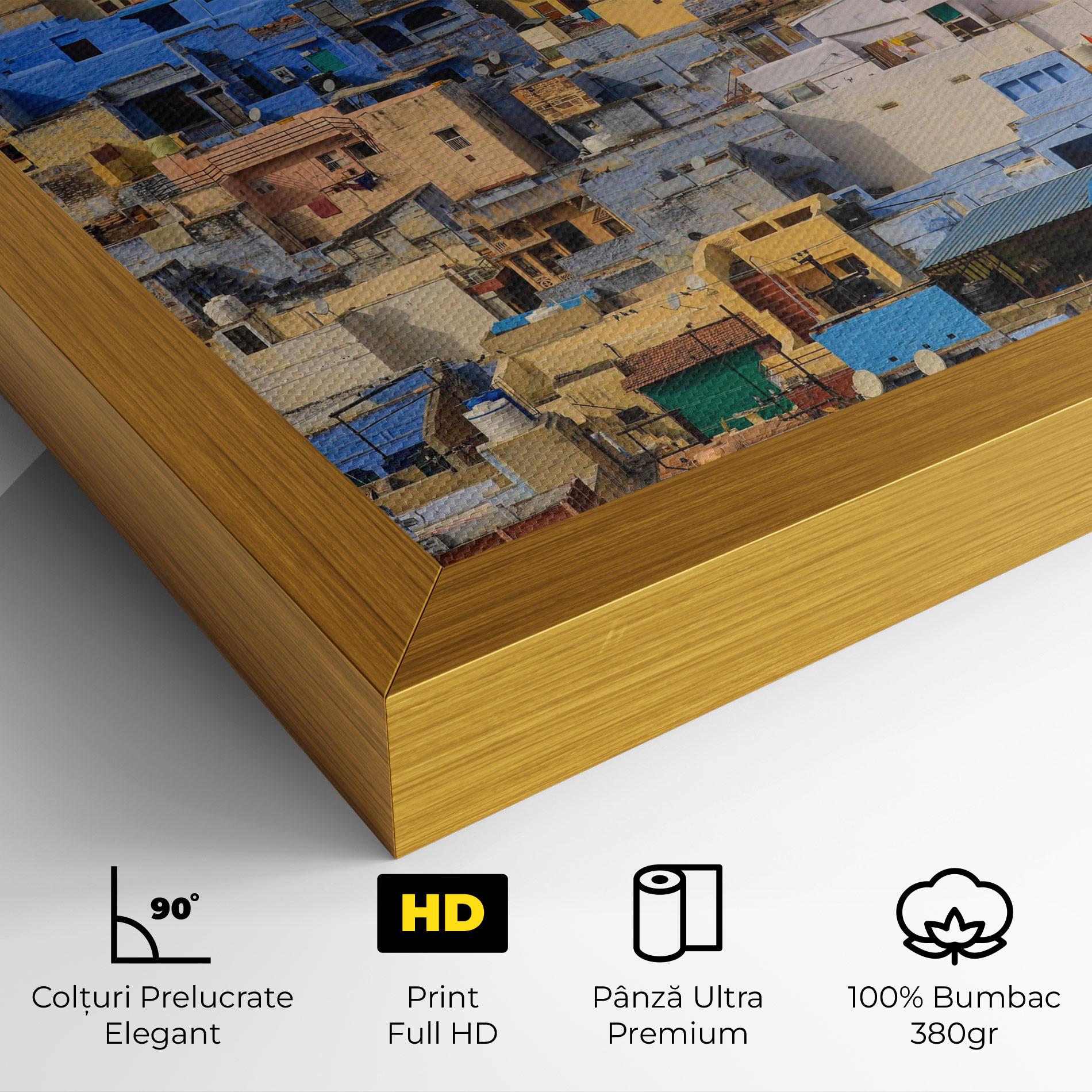 Tablou Canvas Rajasthan View India mockup 4