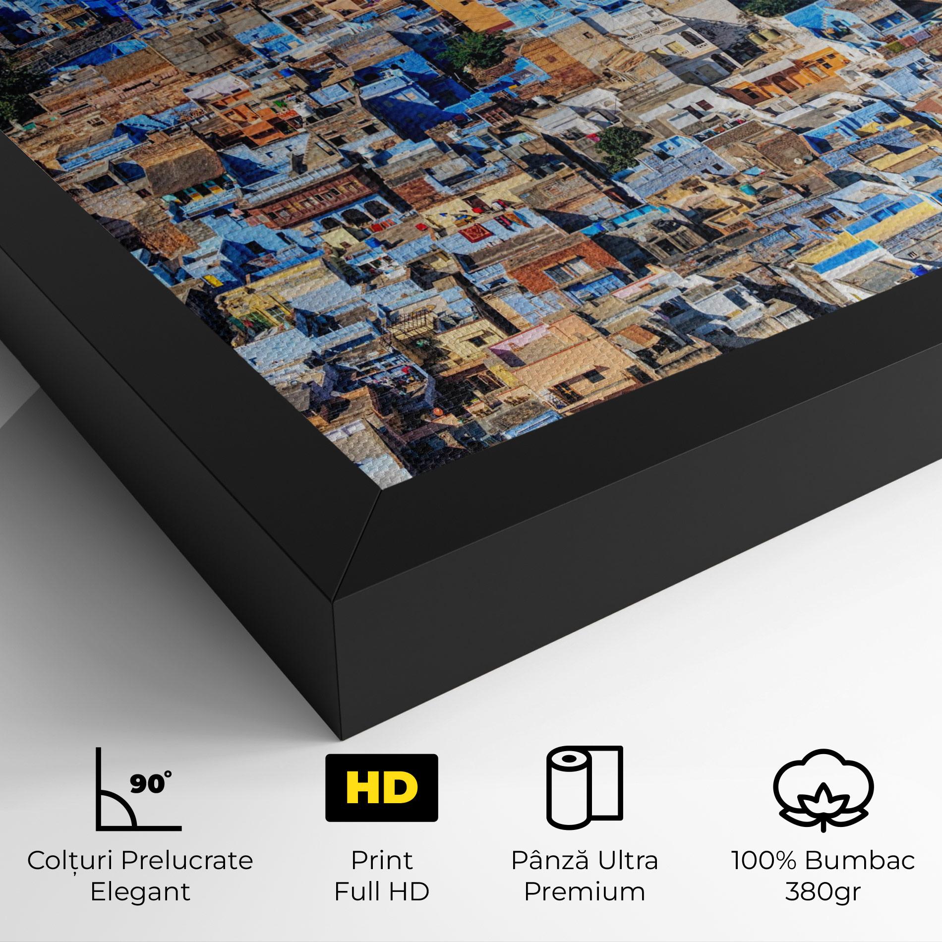 Tablou Canvas Brahmin Houses mockup 4