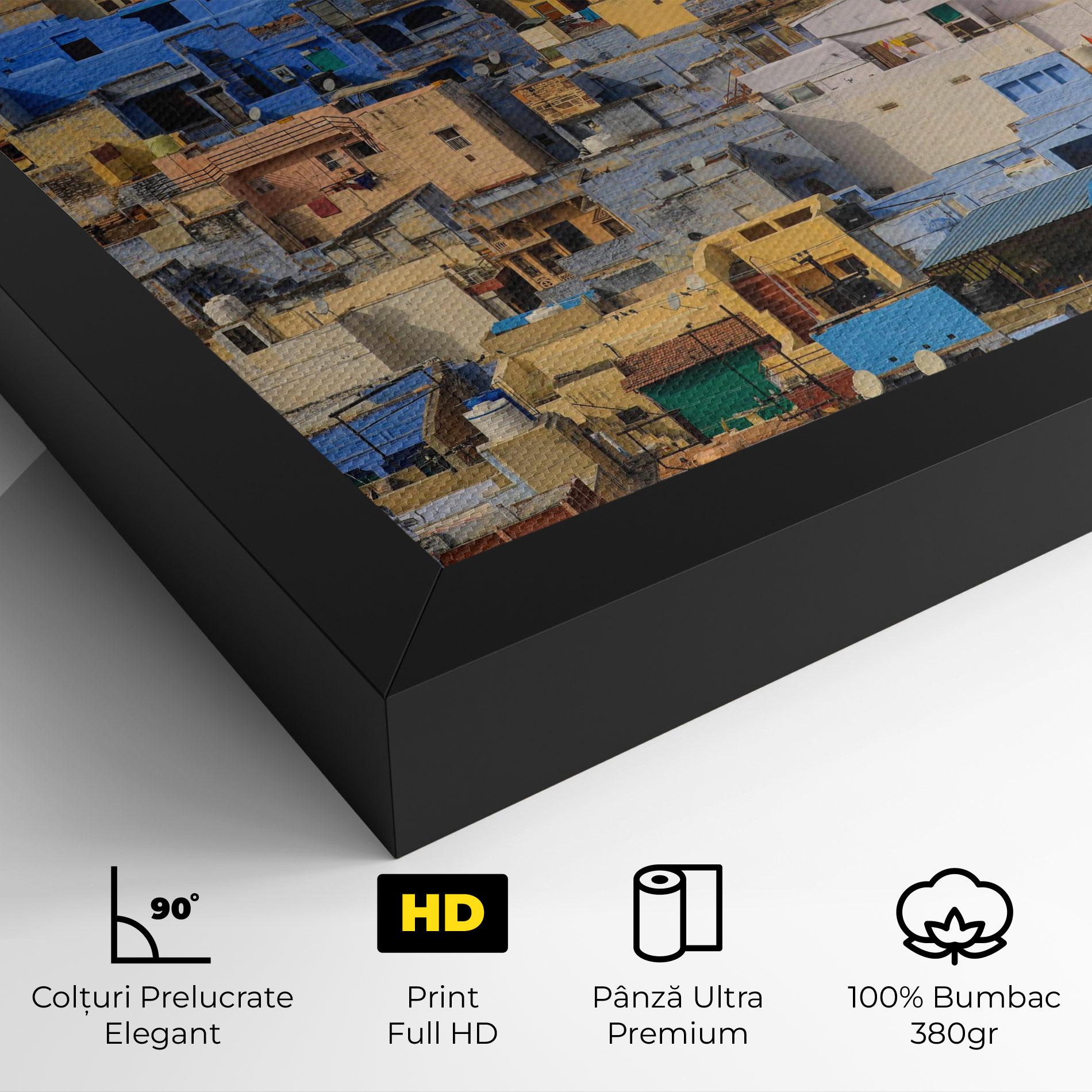 Tablou Canvas Rajasthan View India mockup 4