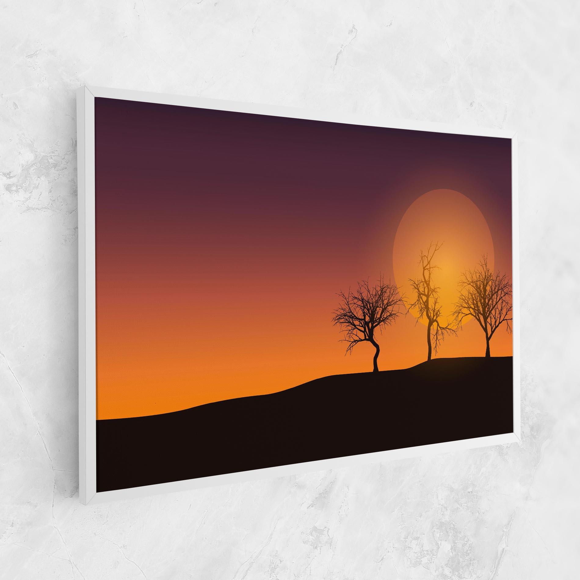 Tablou Canvas African Sunset mockup 1