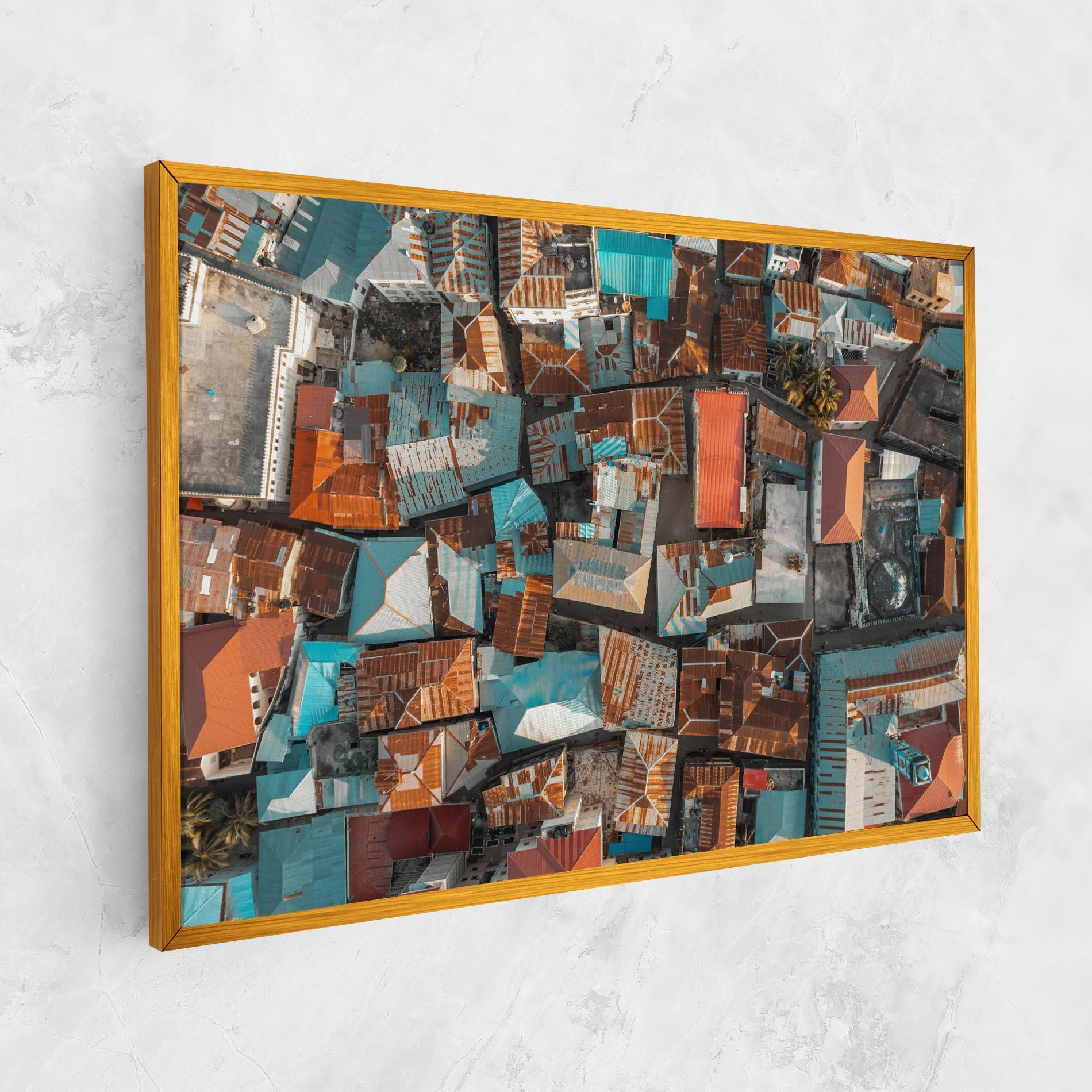 Tablou Canvas Island Tanzania mockup 1