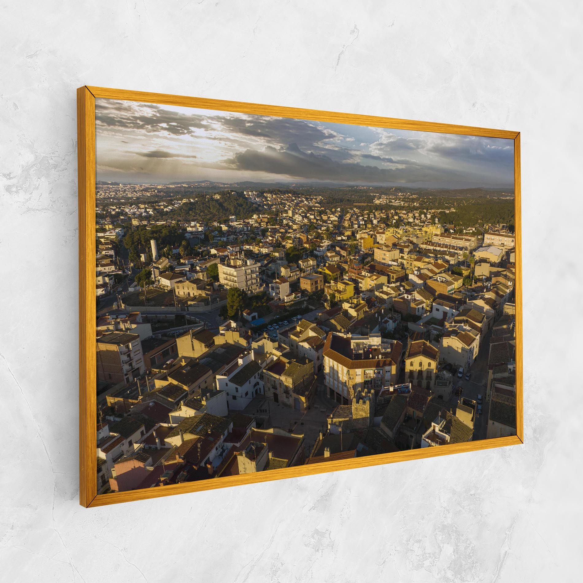Streets Town Sunrise mockup 1