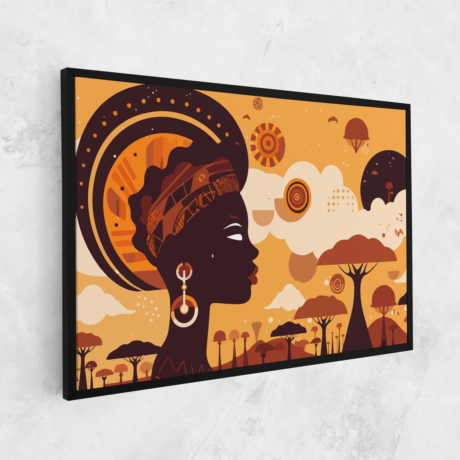 Tablou Canvas African Art mockup 1