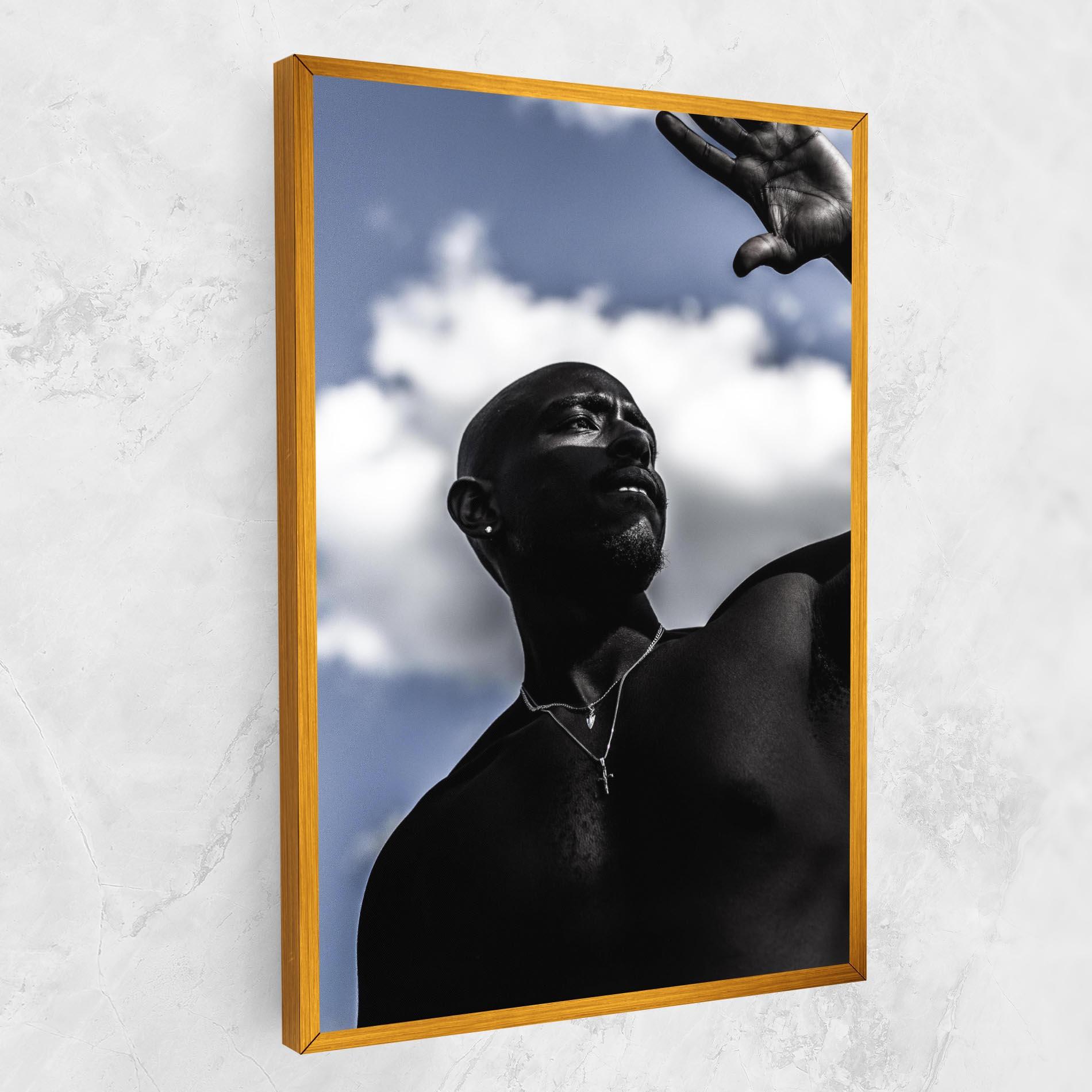 Tablou Canvas African Blue Sky mockup 1